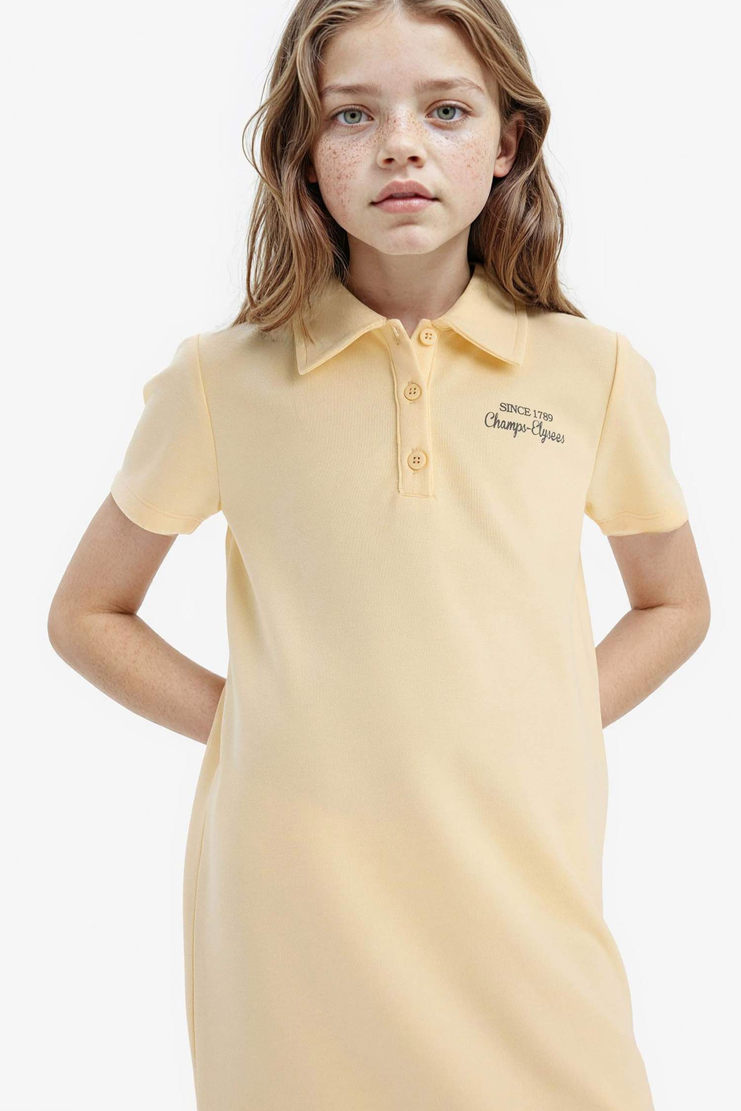 Short Sleeve Knitted Dress