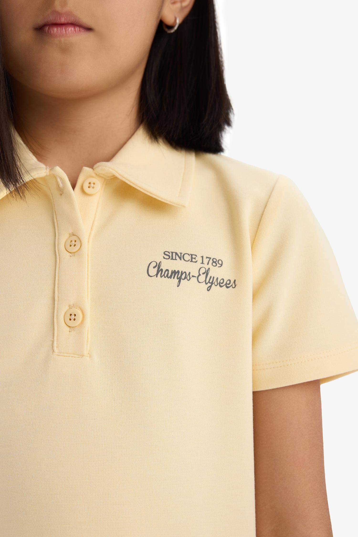 Short Sleeve Knitted Dress