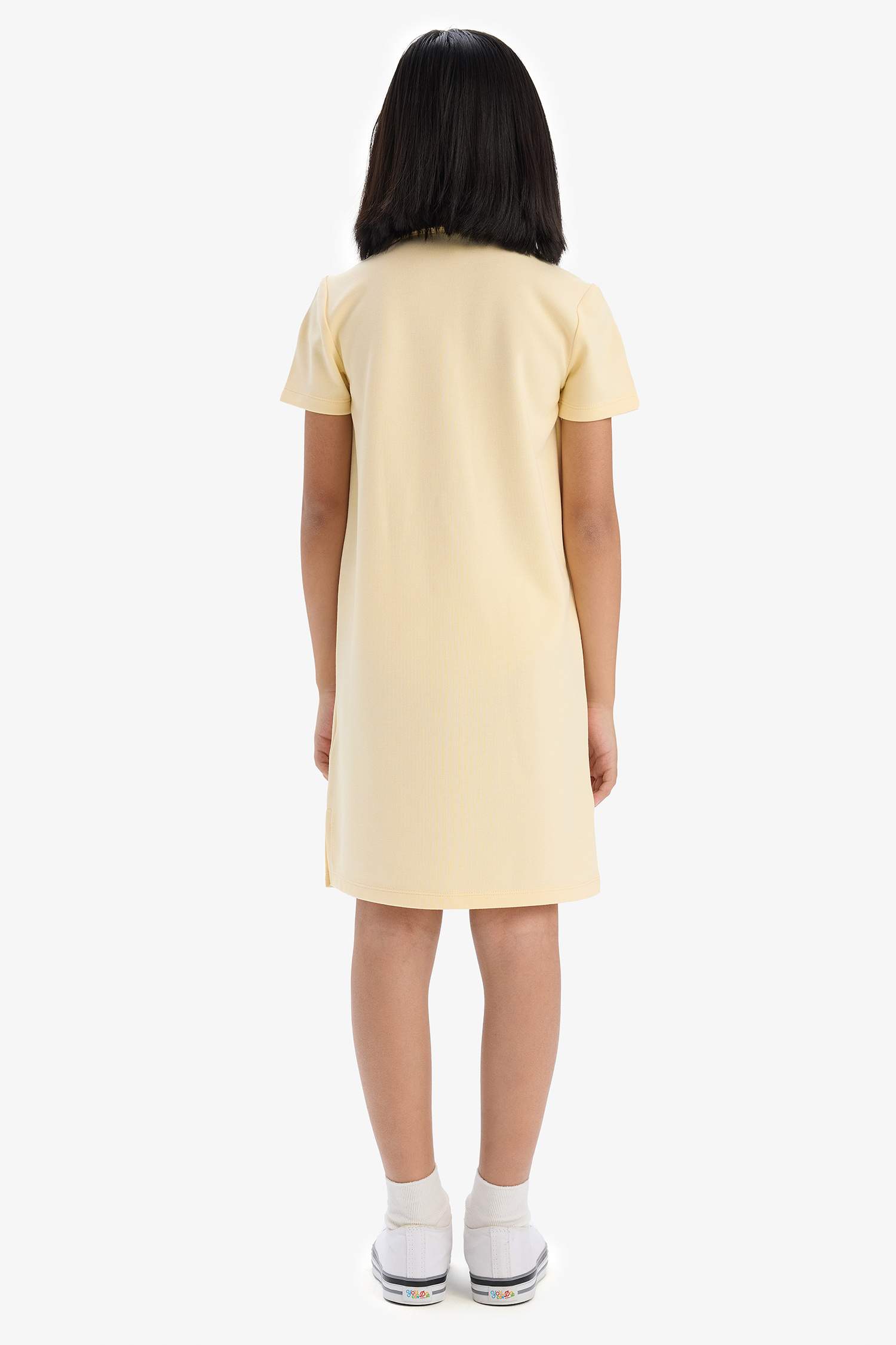 Short Sleeve Knitted Dress