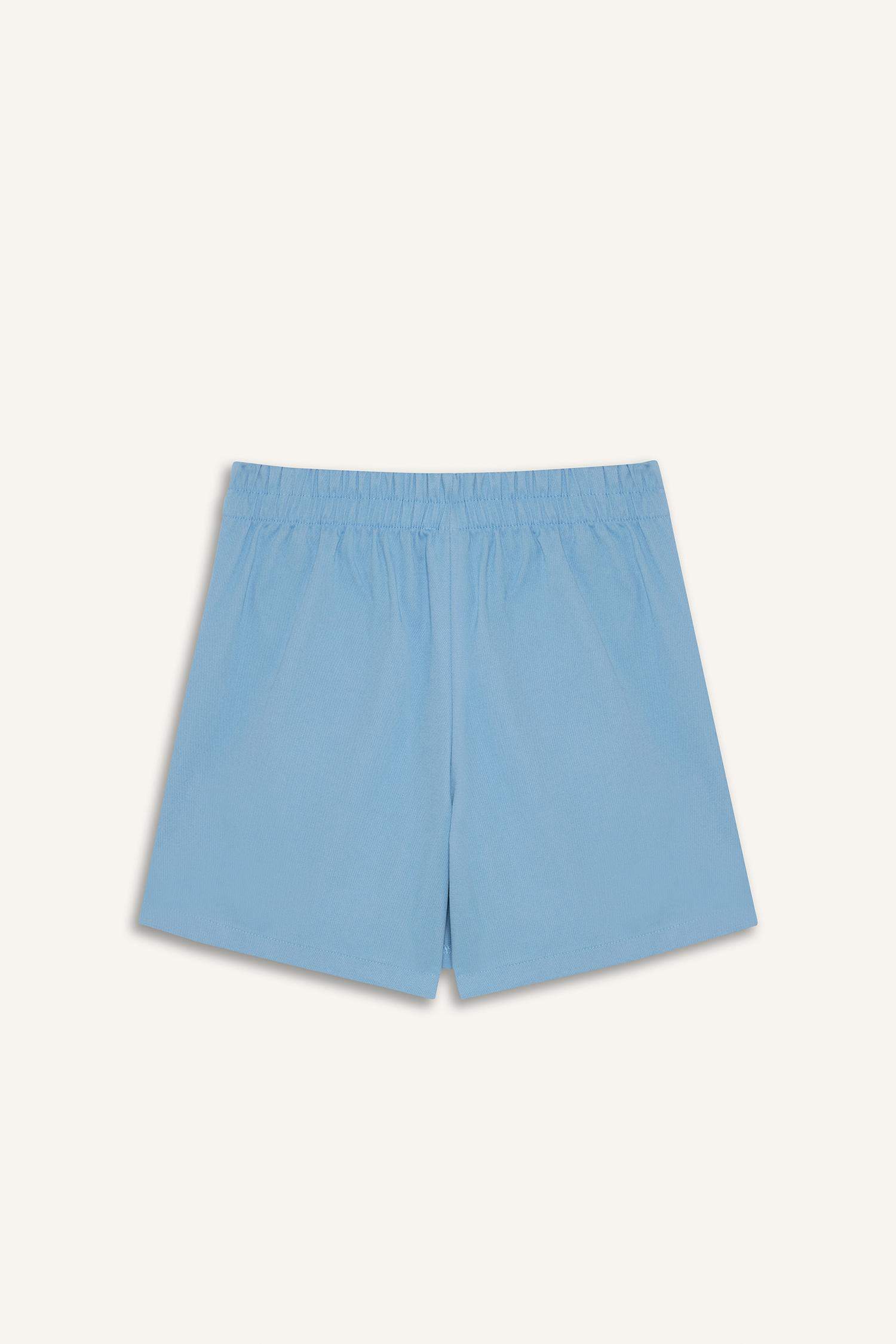 Girl Gabardine Pleated Skort