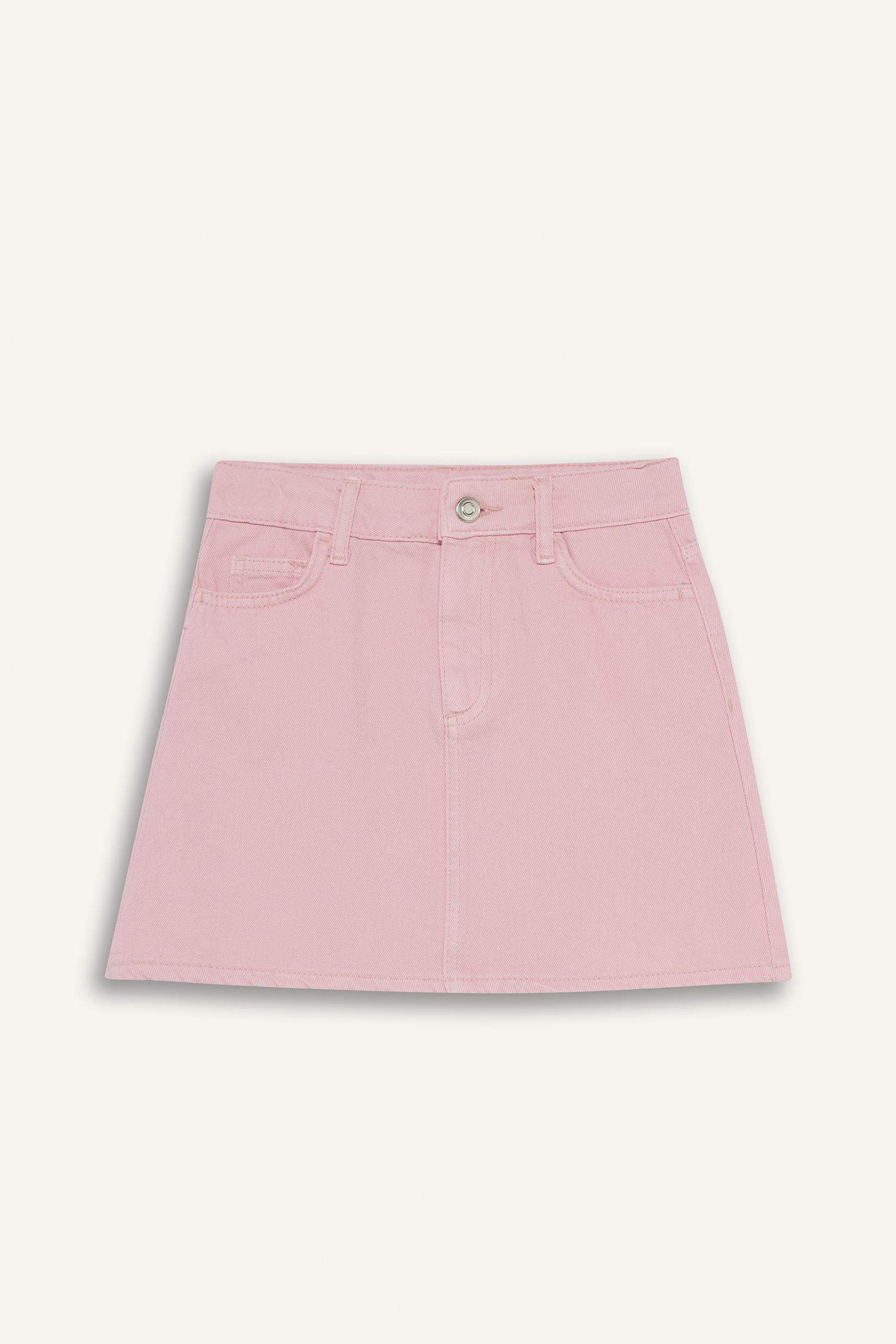 Детская юбка из габардина