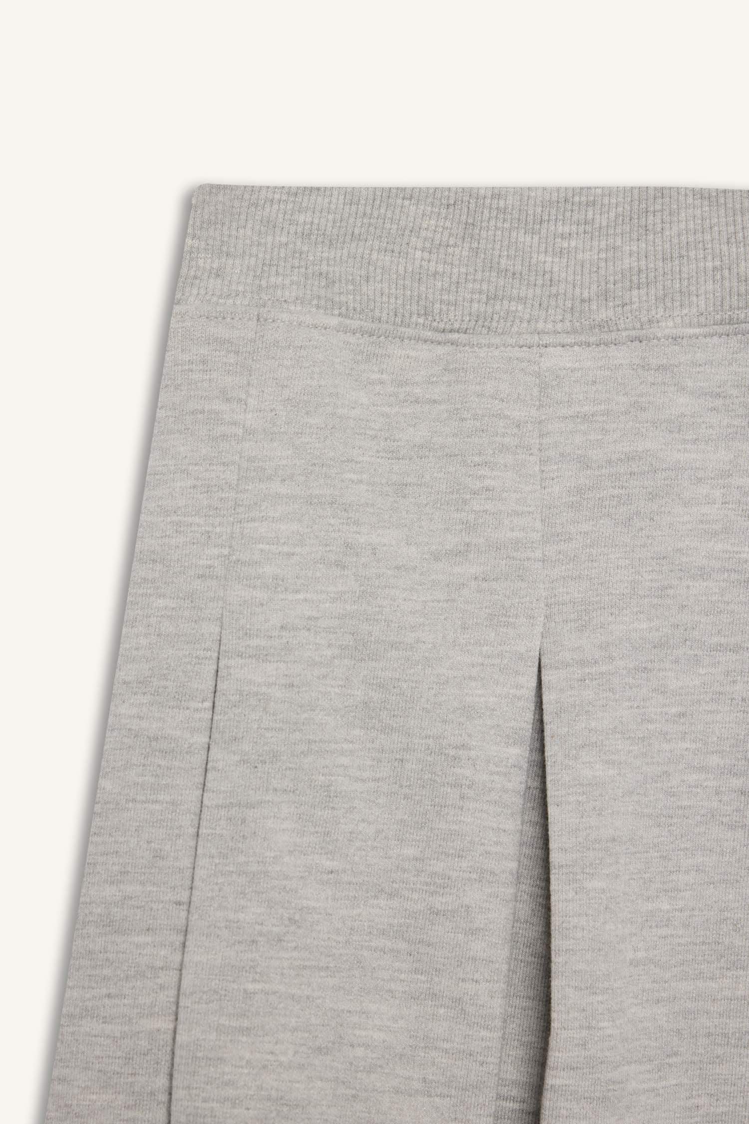 Kız Çocuk Basic Düz Pileli Etek