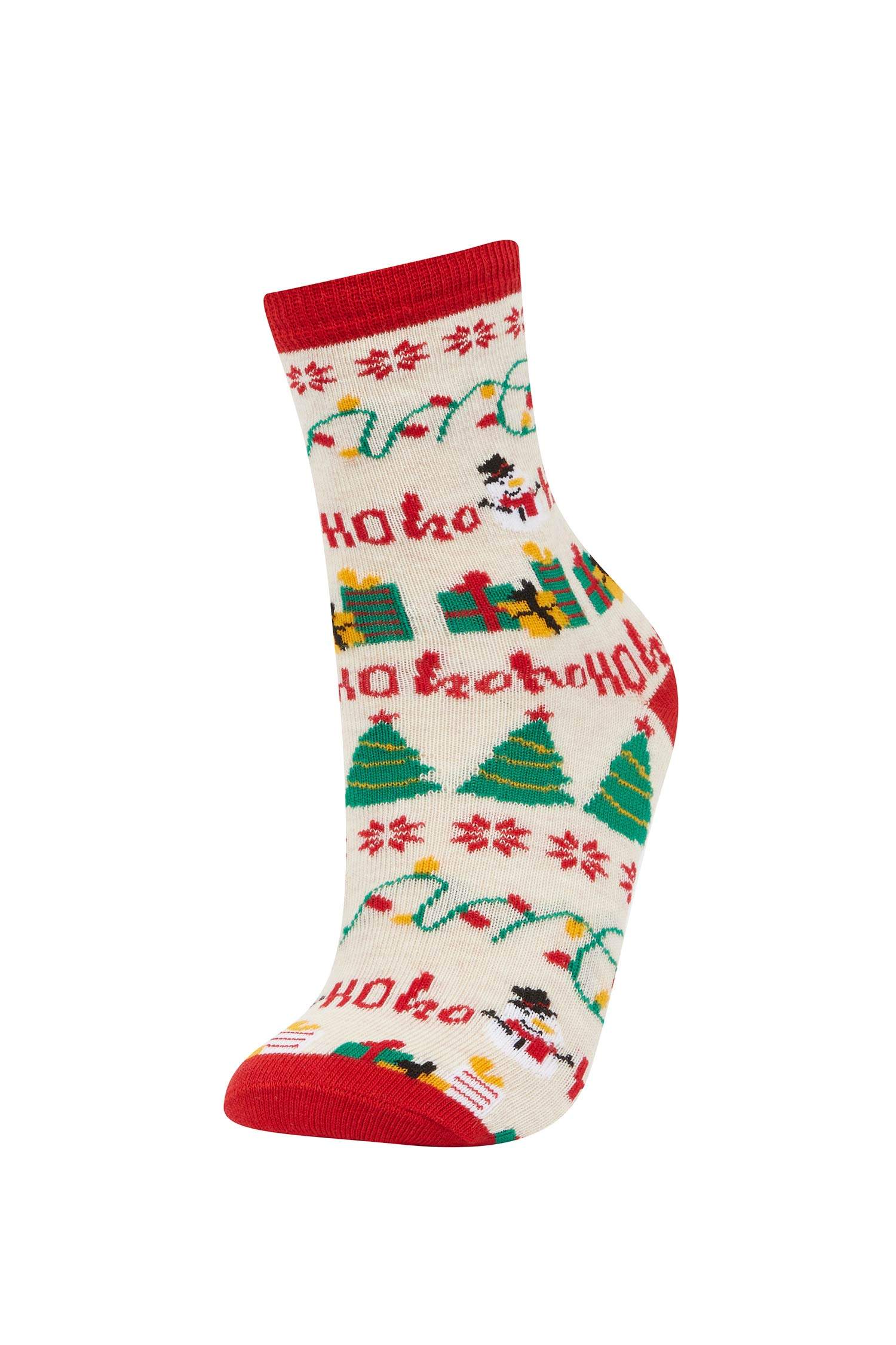 جوارب طويلة قطن من قطعتين