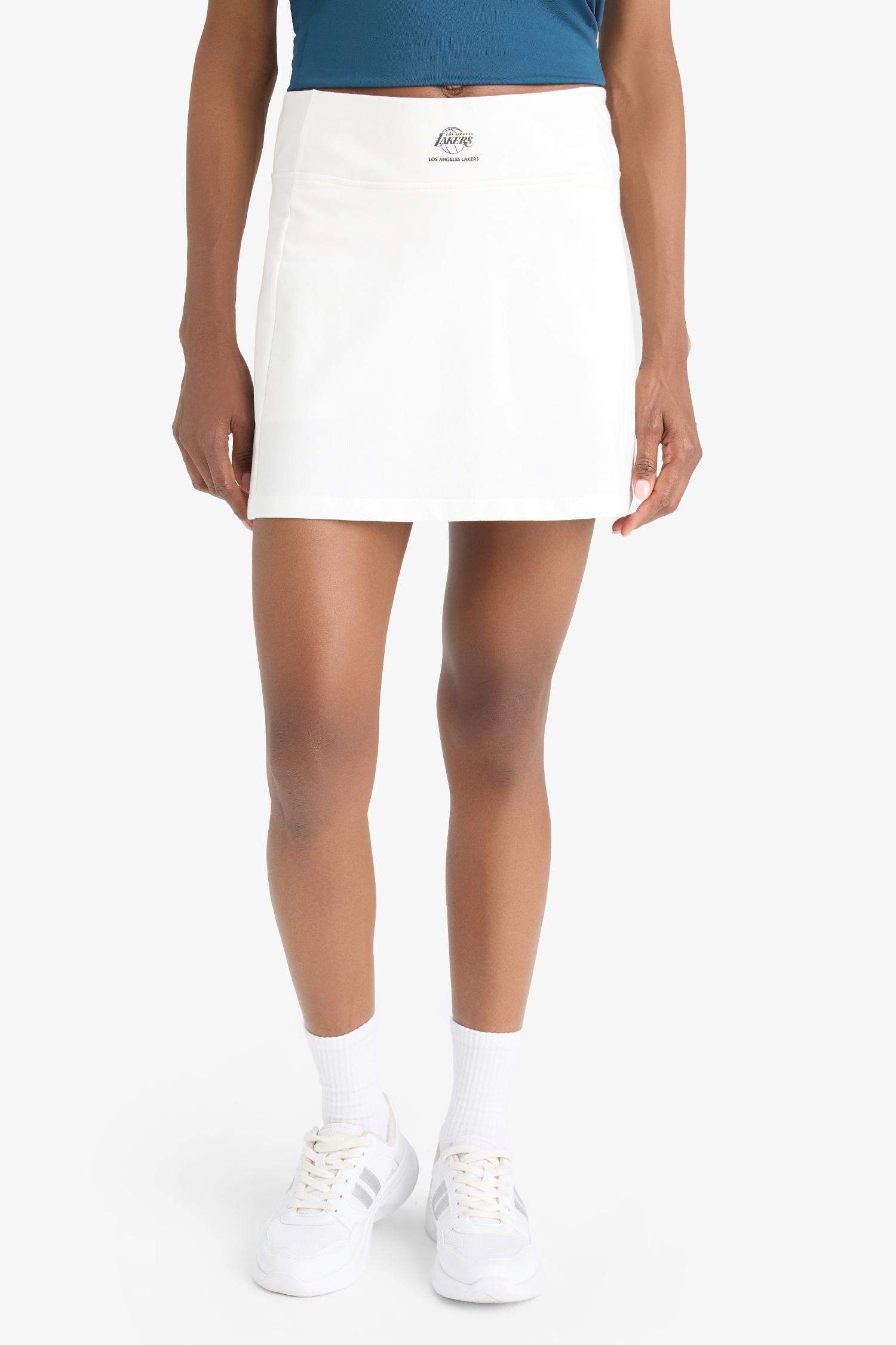 DeFactoFit NBA юбка мини Лос-Анджелес Лейкерс с леггинсами