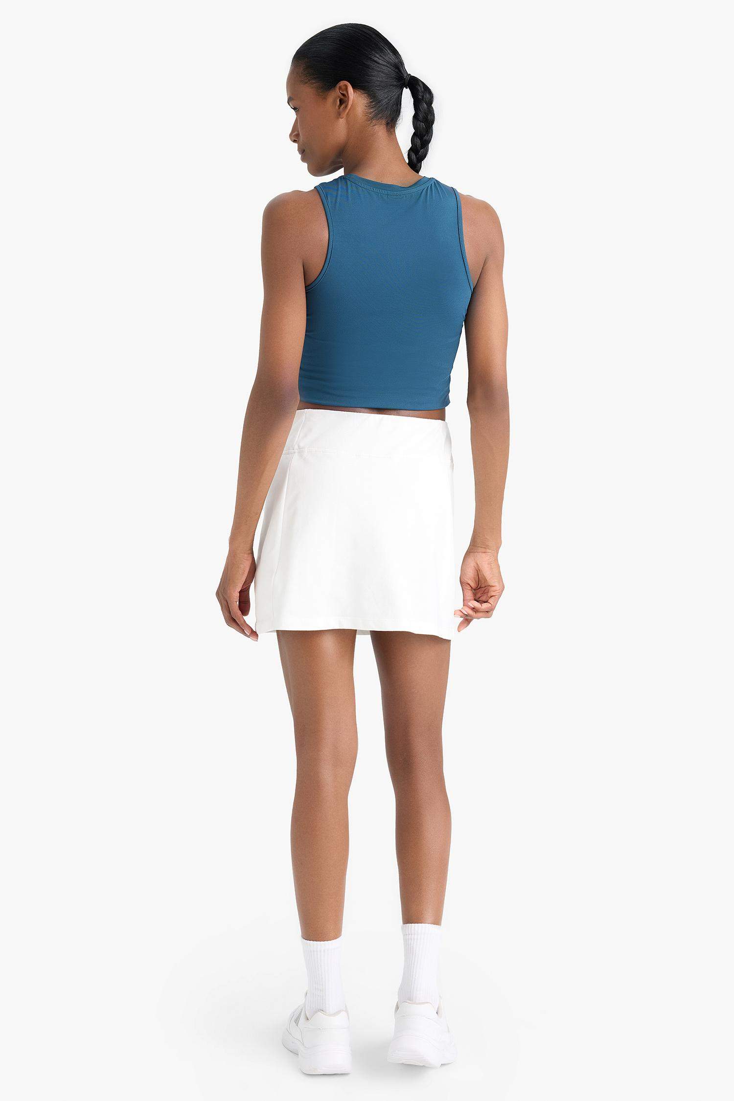 DeFactoFit NBA юбка мини Лос-Анджелес Лейкерс с леггинсами