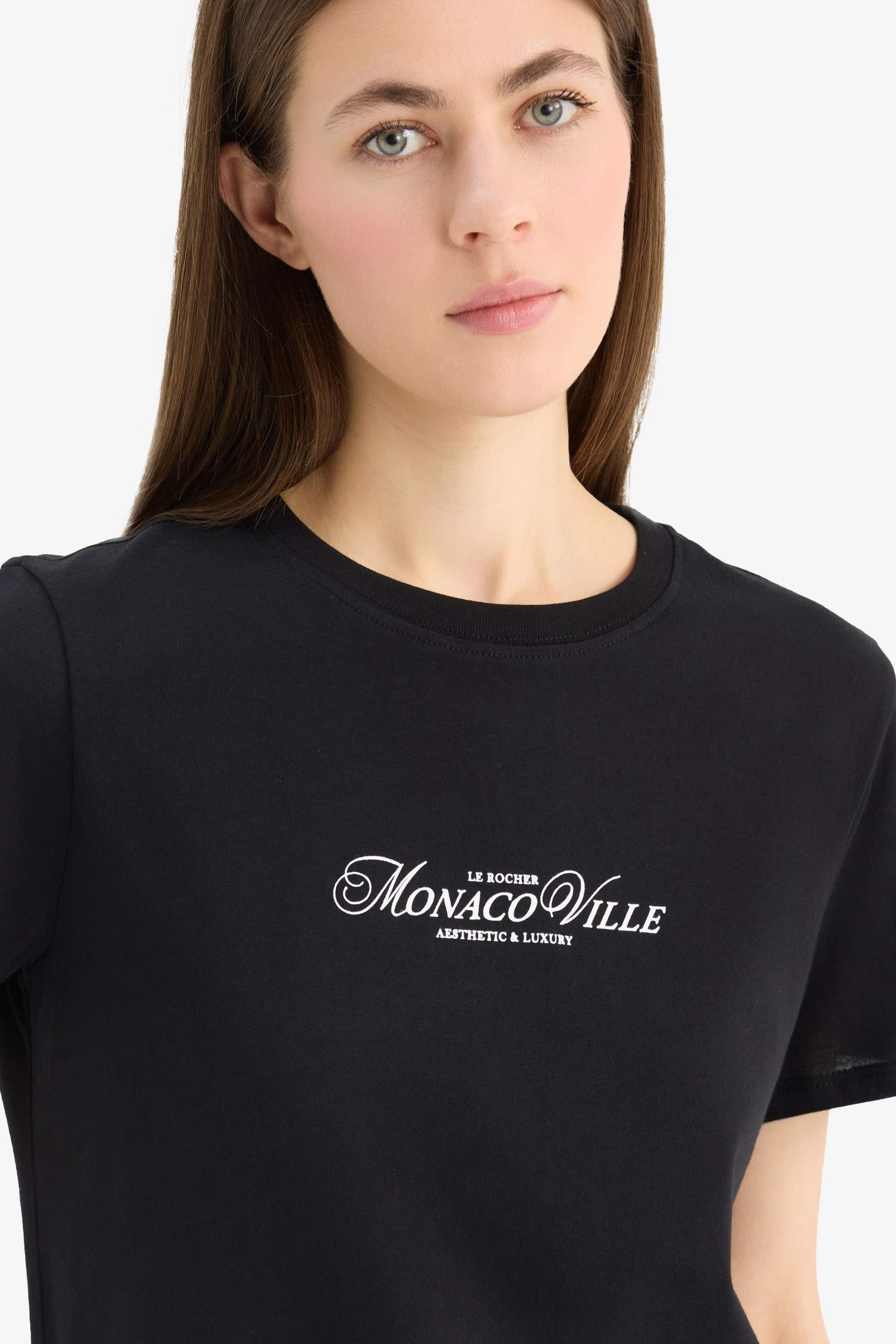 Regular Fit Crew Neck Short Sleeve T-Shirt