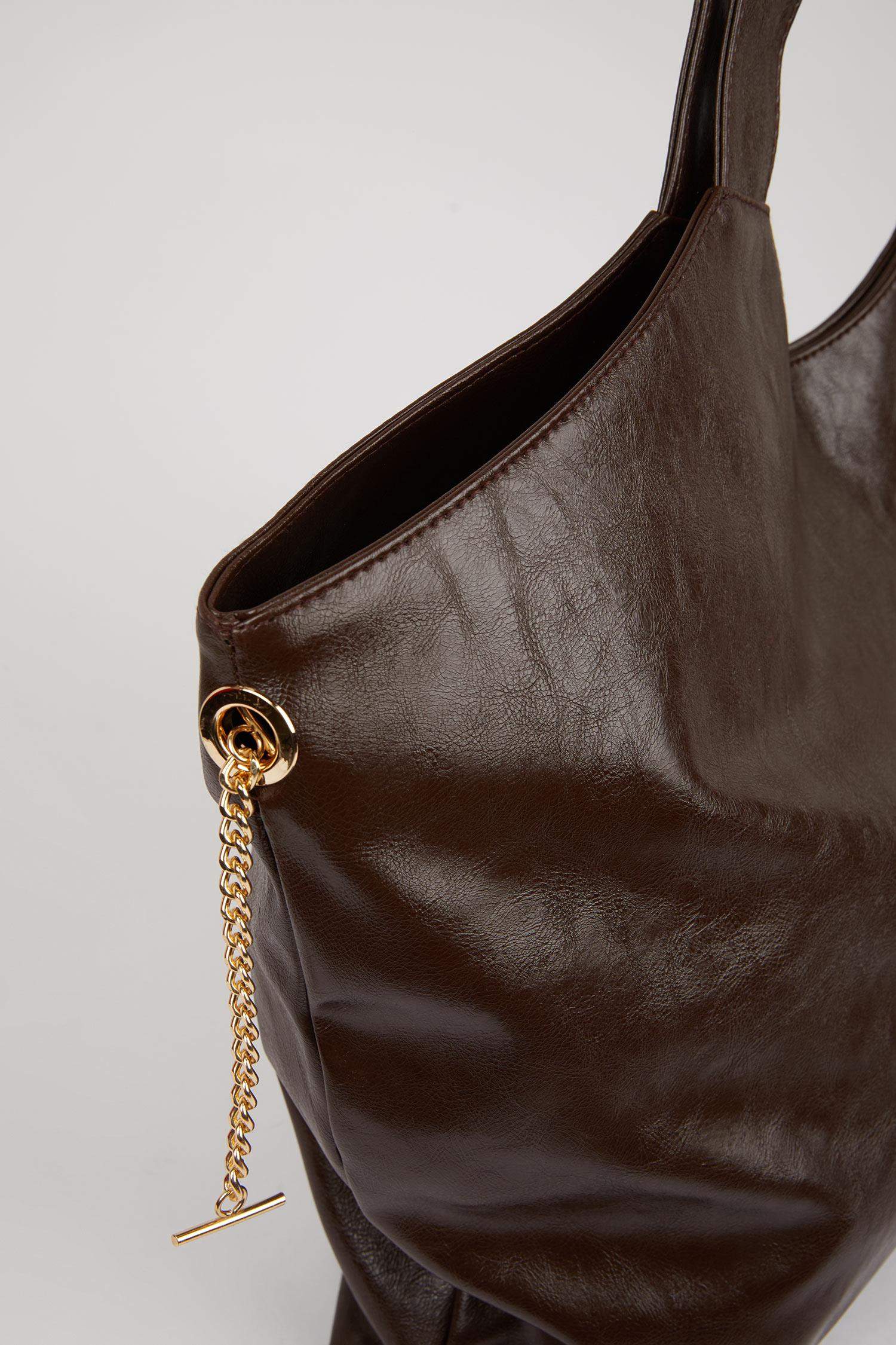 Kadın Maksi Suni Deri Omuz Çantası