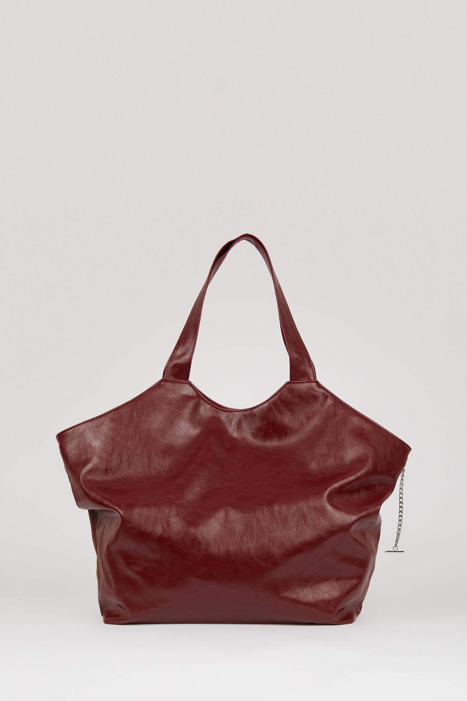 Kadın Maksi Suni Deri Omuz Çantası