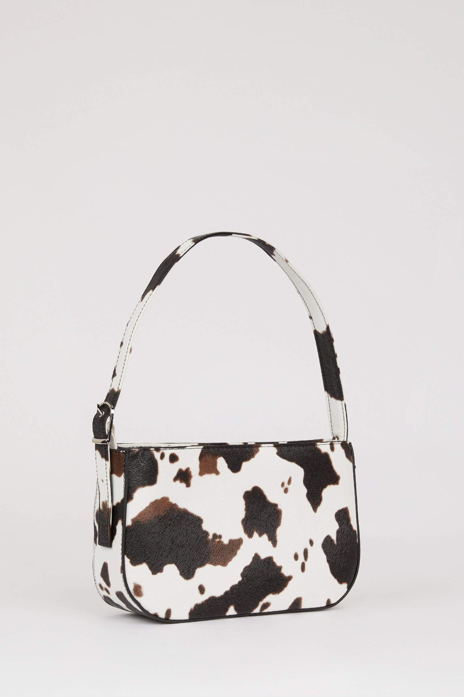 Kadın Suni Deri Desenli Omuz Çantası