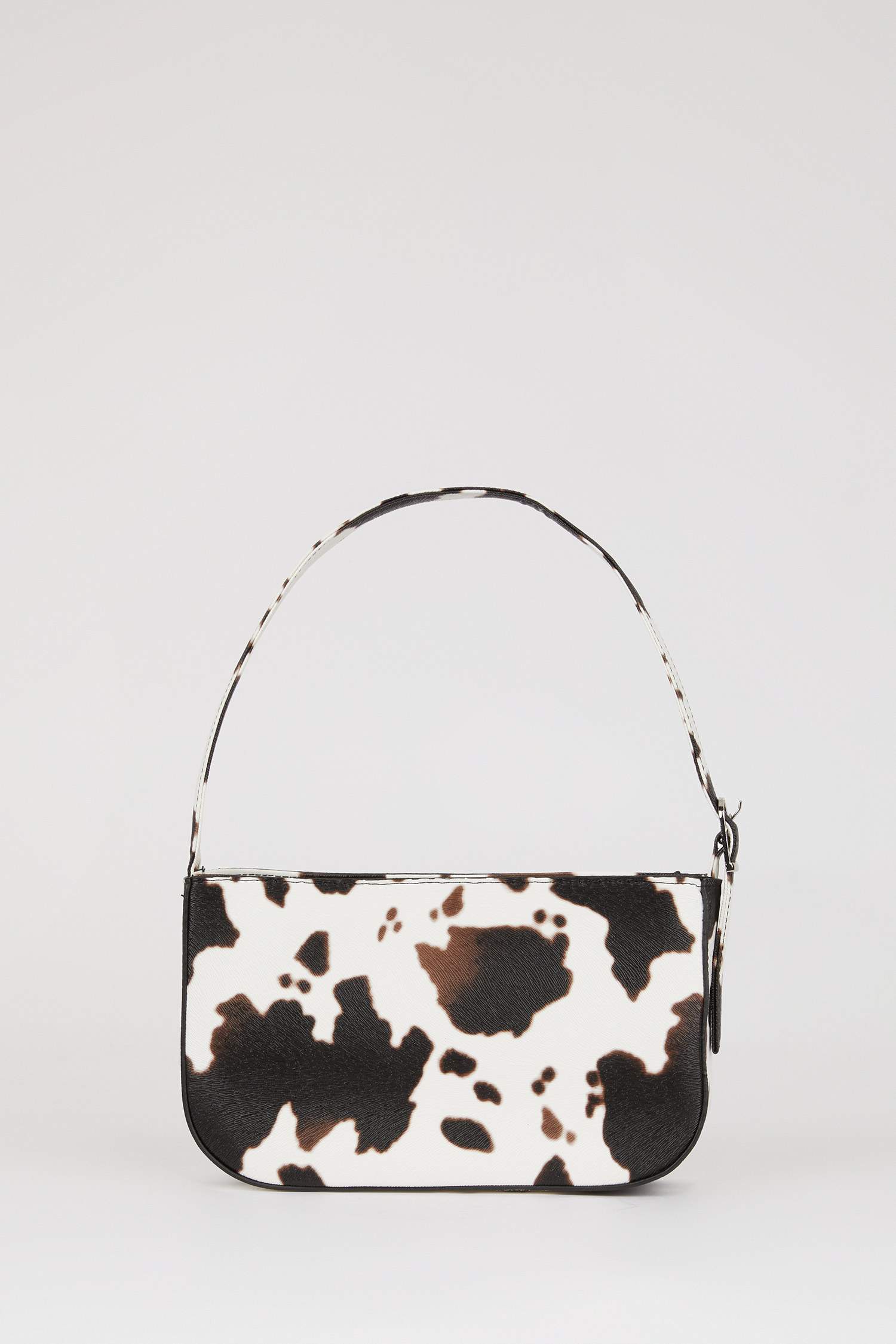 Kadın Suni Deri Desenli Omuz Çantası