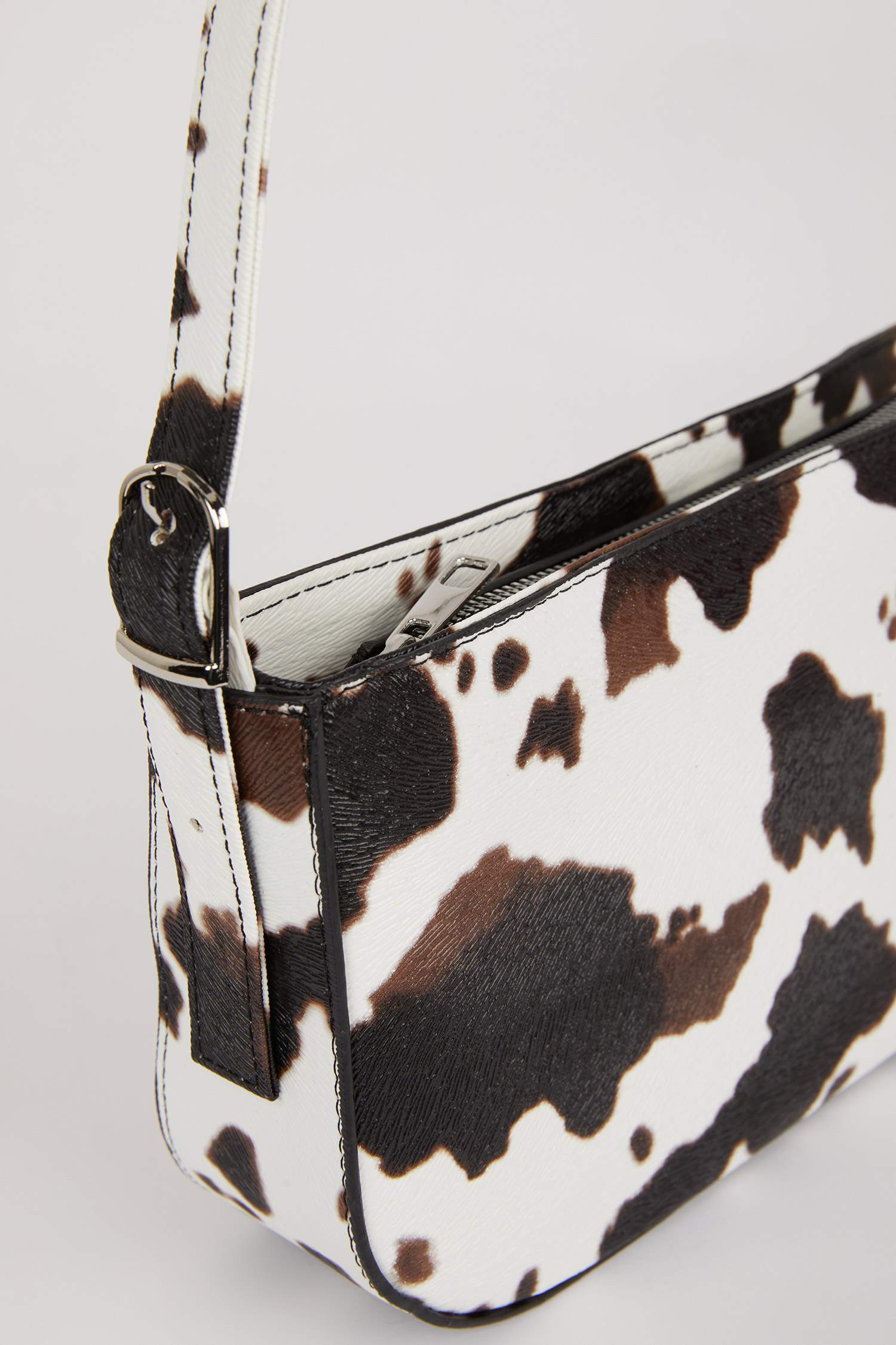 Kadın Suni Deri Desenli Omuz Çantası