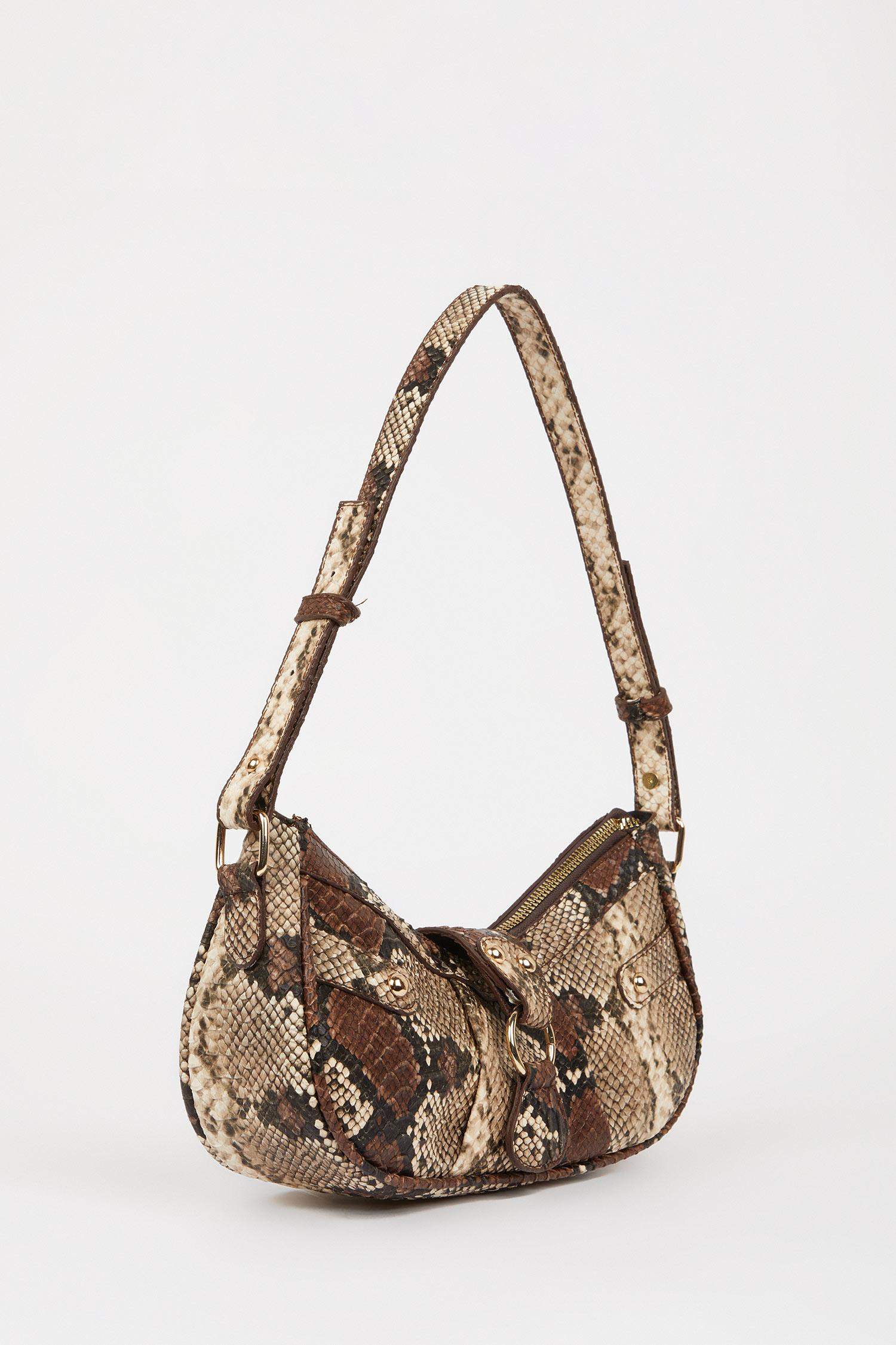 جنطة كتف نسائي جلد صناعي