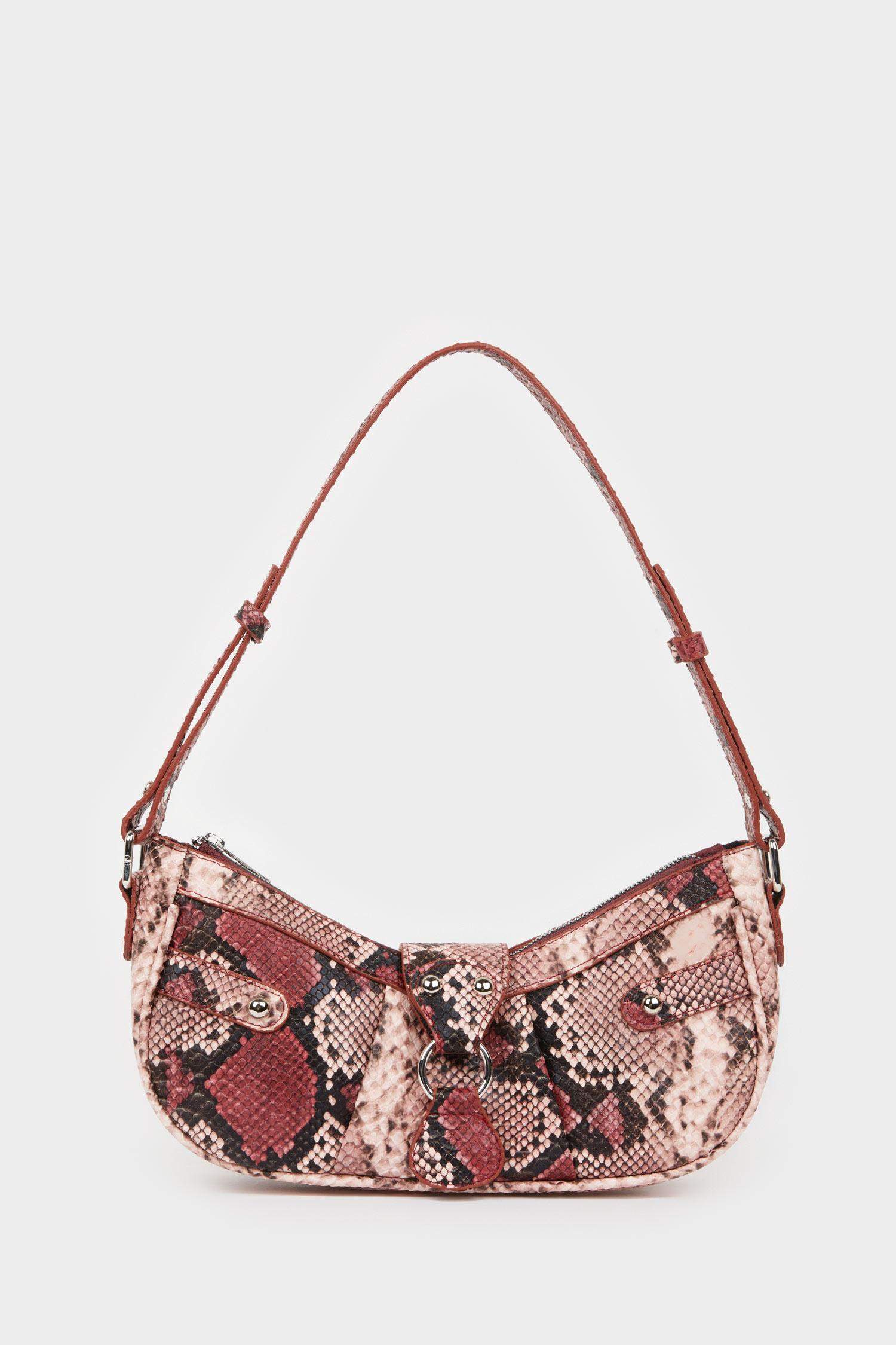 Faux Leather Shoulder bag