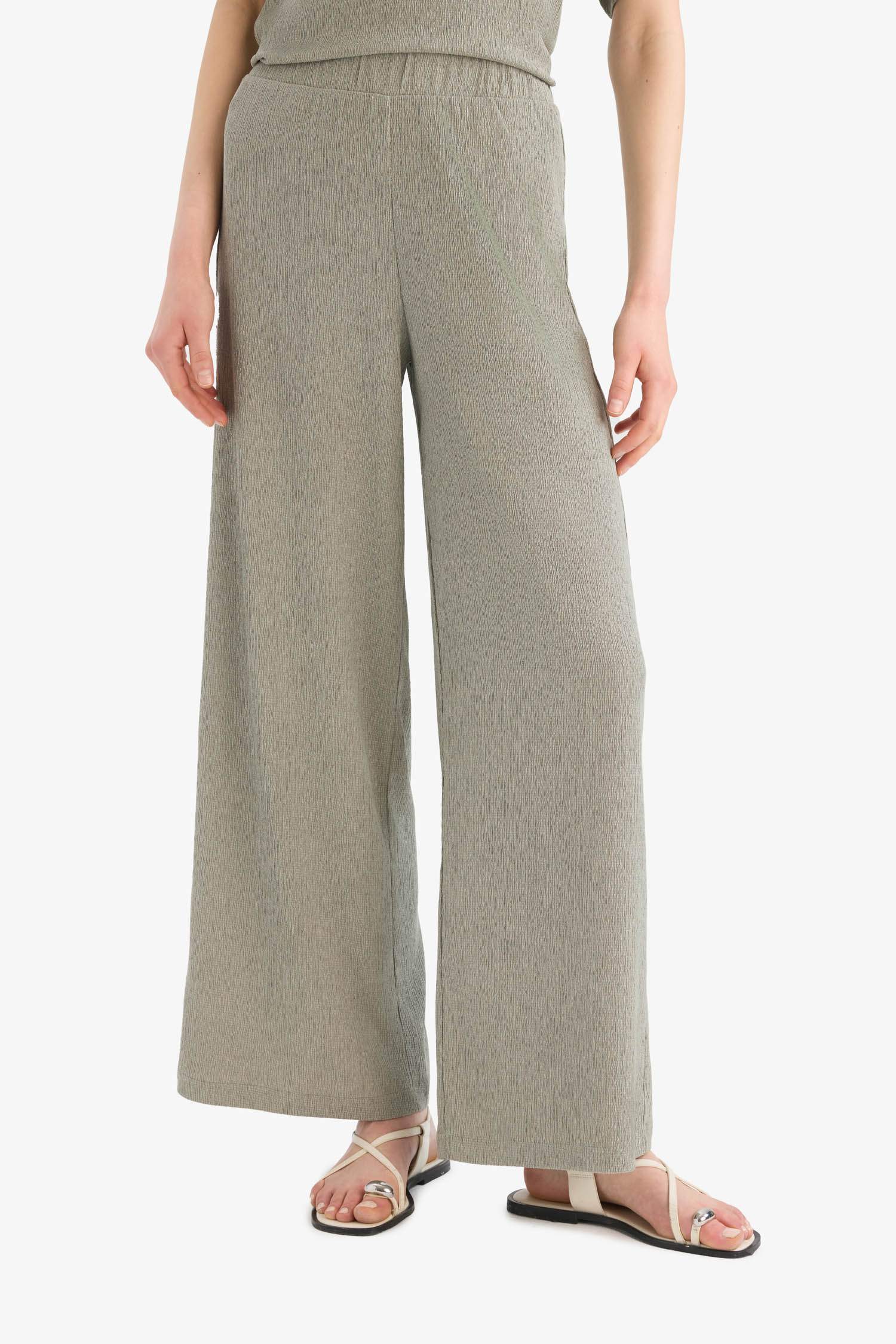 Wide Leg Trousers