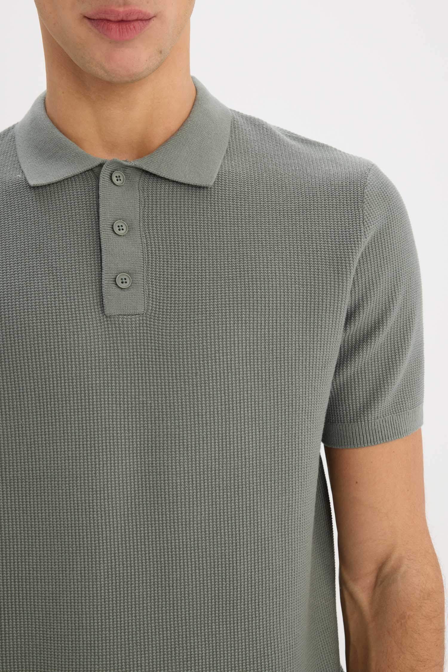 Стандартная посадка, поло с короткими рукавами