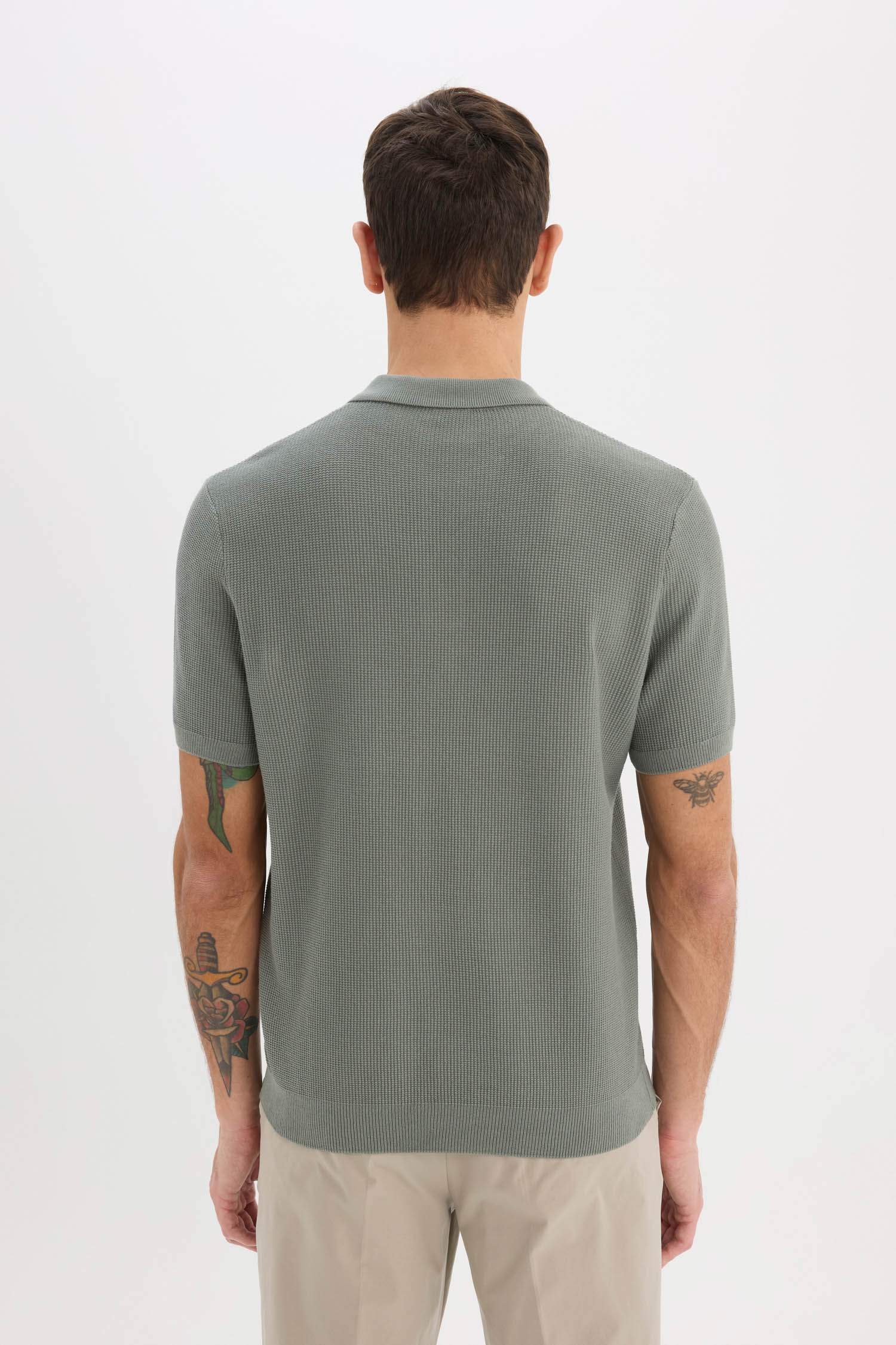 Стандартная посадка, поло с короткими рукавами