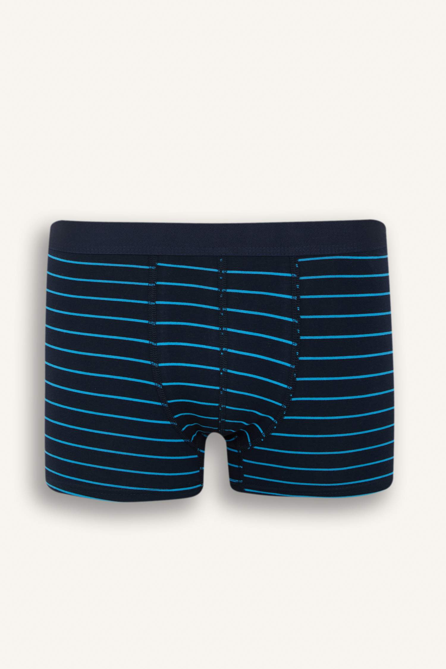 Боксеры в полоску стандартного кроя, 3 пары