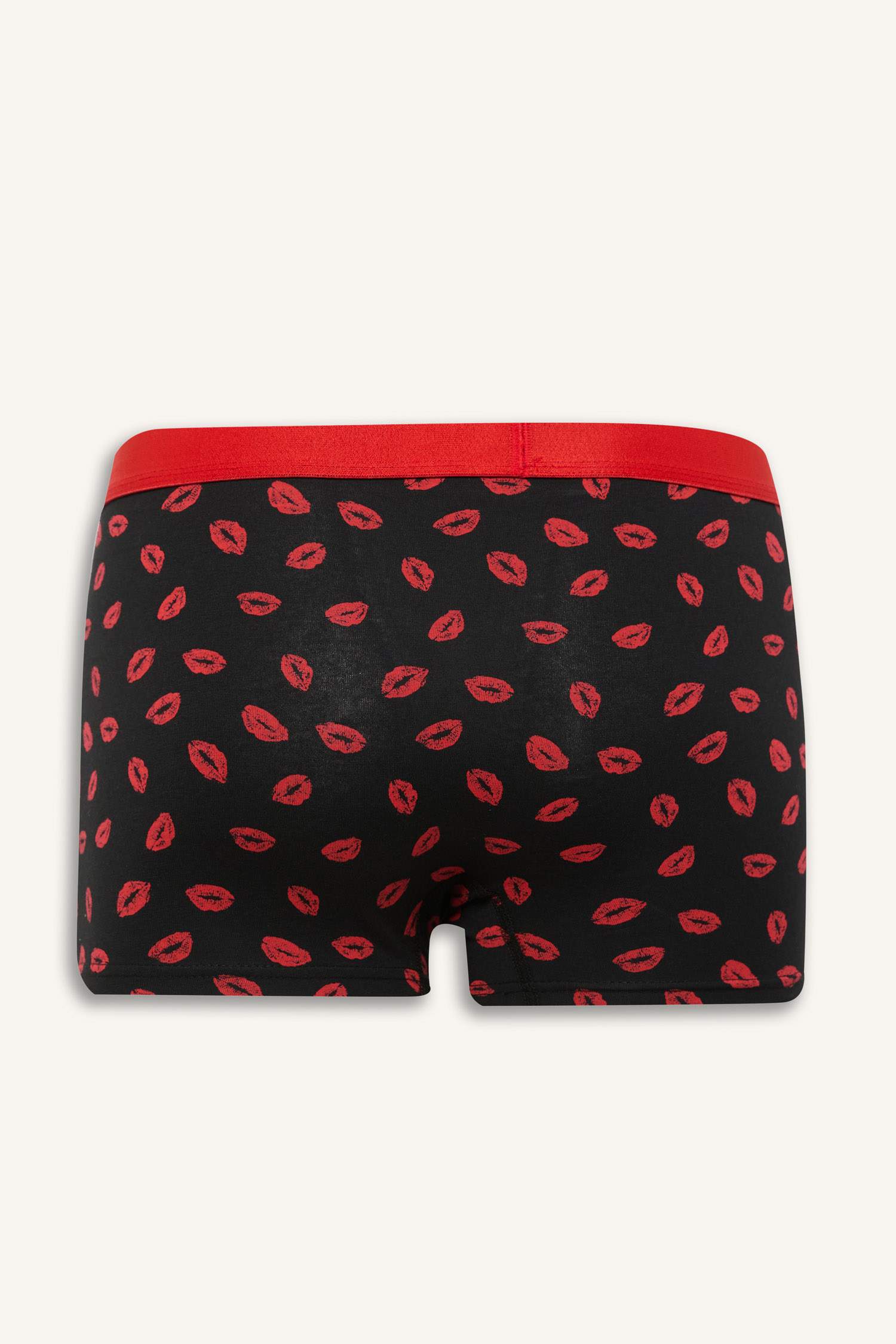 Heart Patterned 3 Piece Boxers