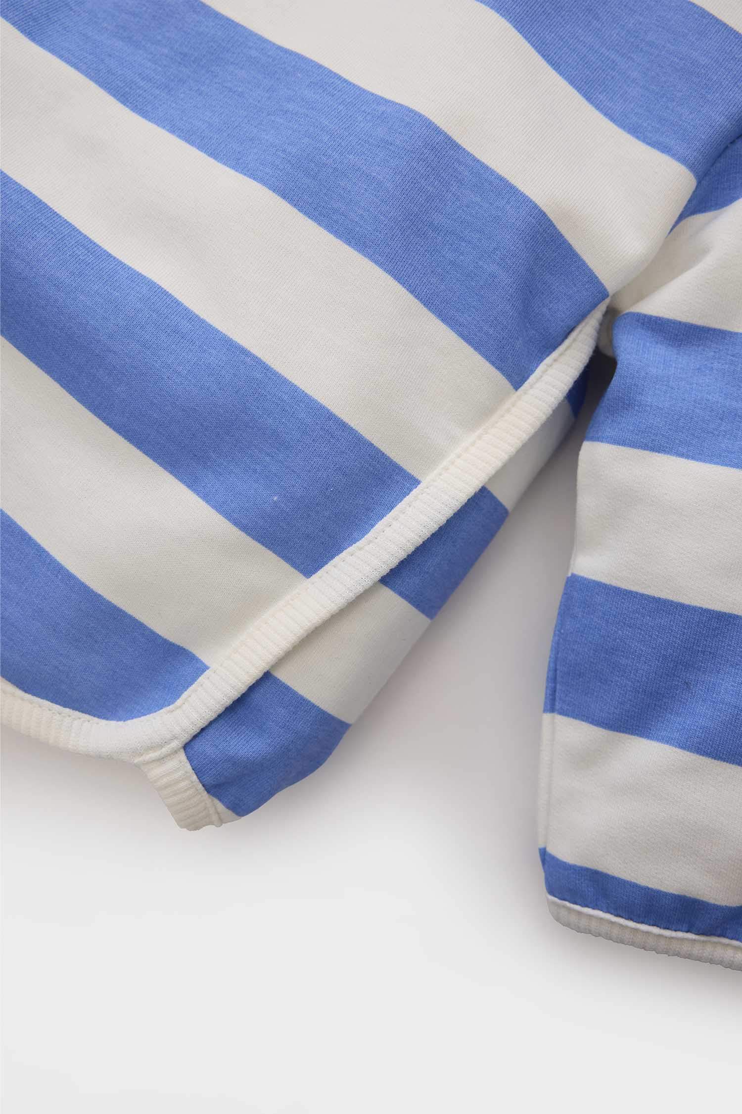 Baby Girl Crew Neck Striped Sweatshirt