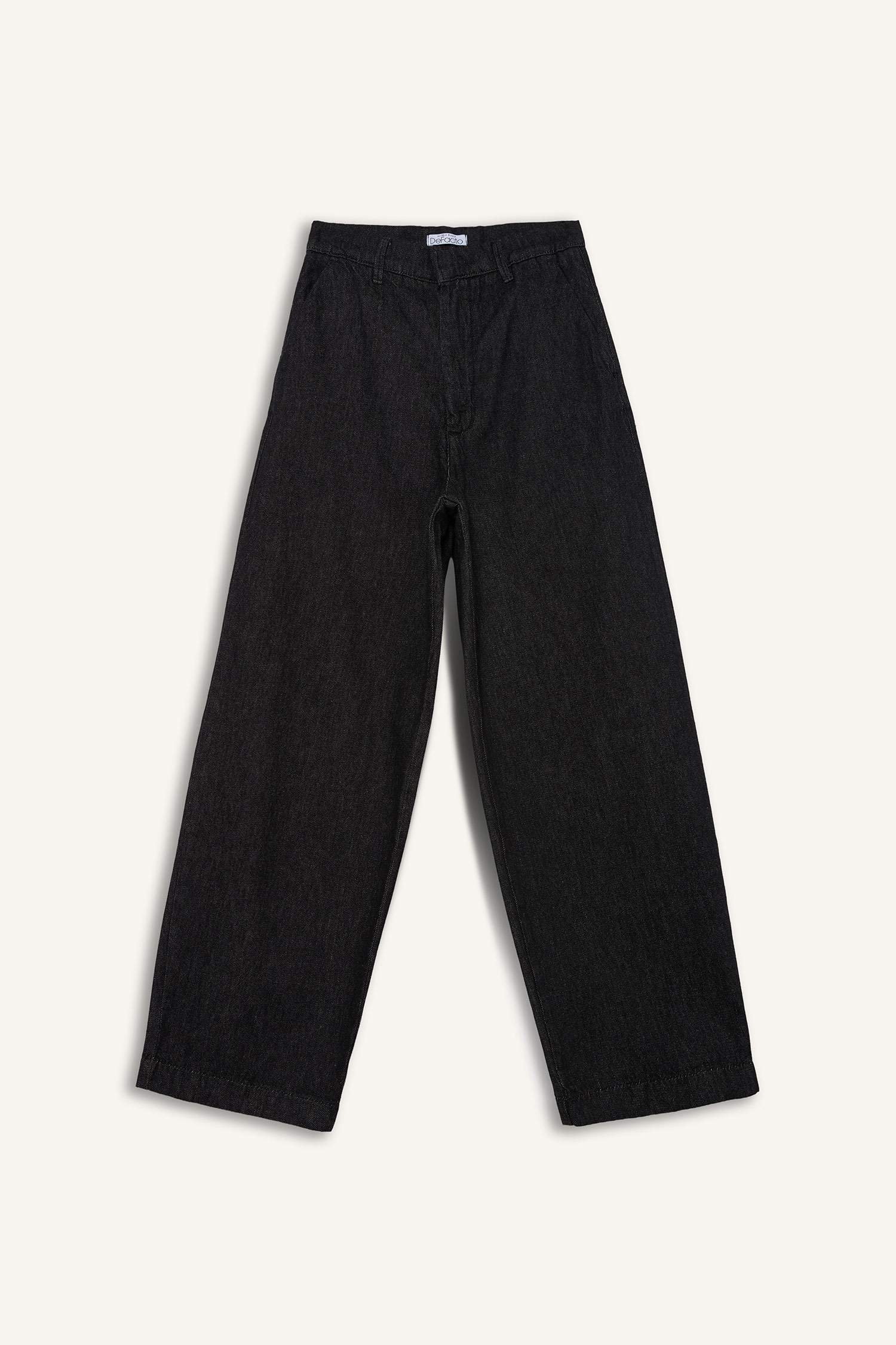 Baggy Fit High Waist Long Jeans