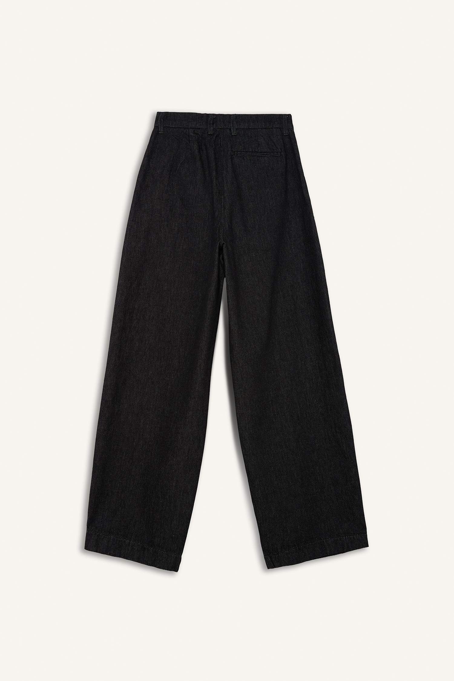 Baggy Fit High Waist Long Jeans