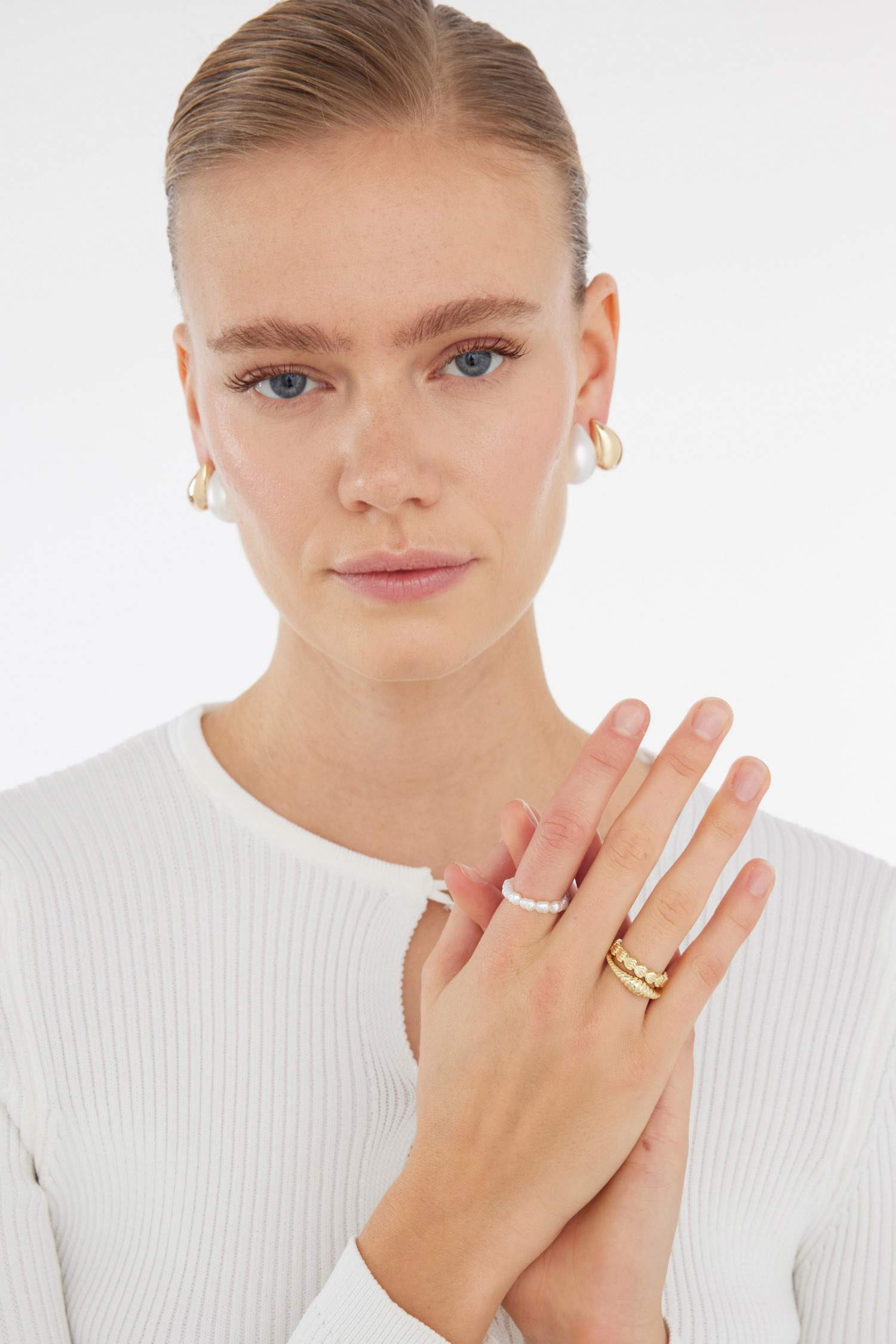 Kadın 6'lı Gold Yüzük