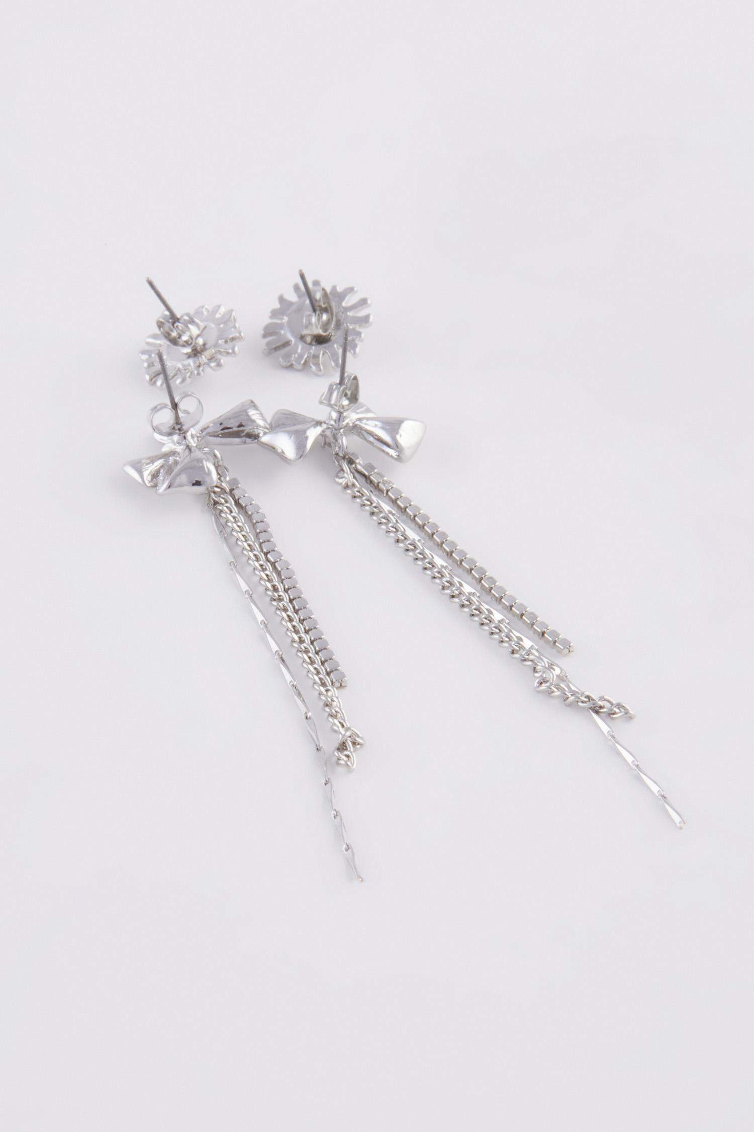 Kadın 2'li Silver Küpe