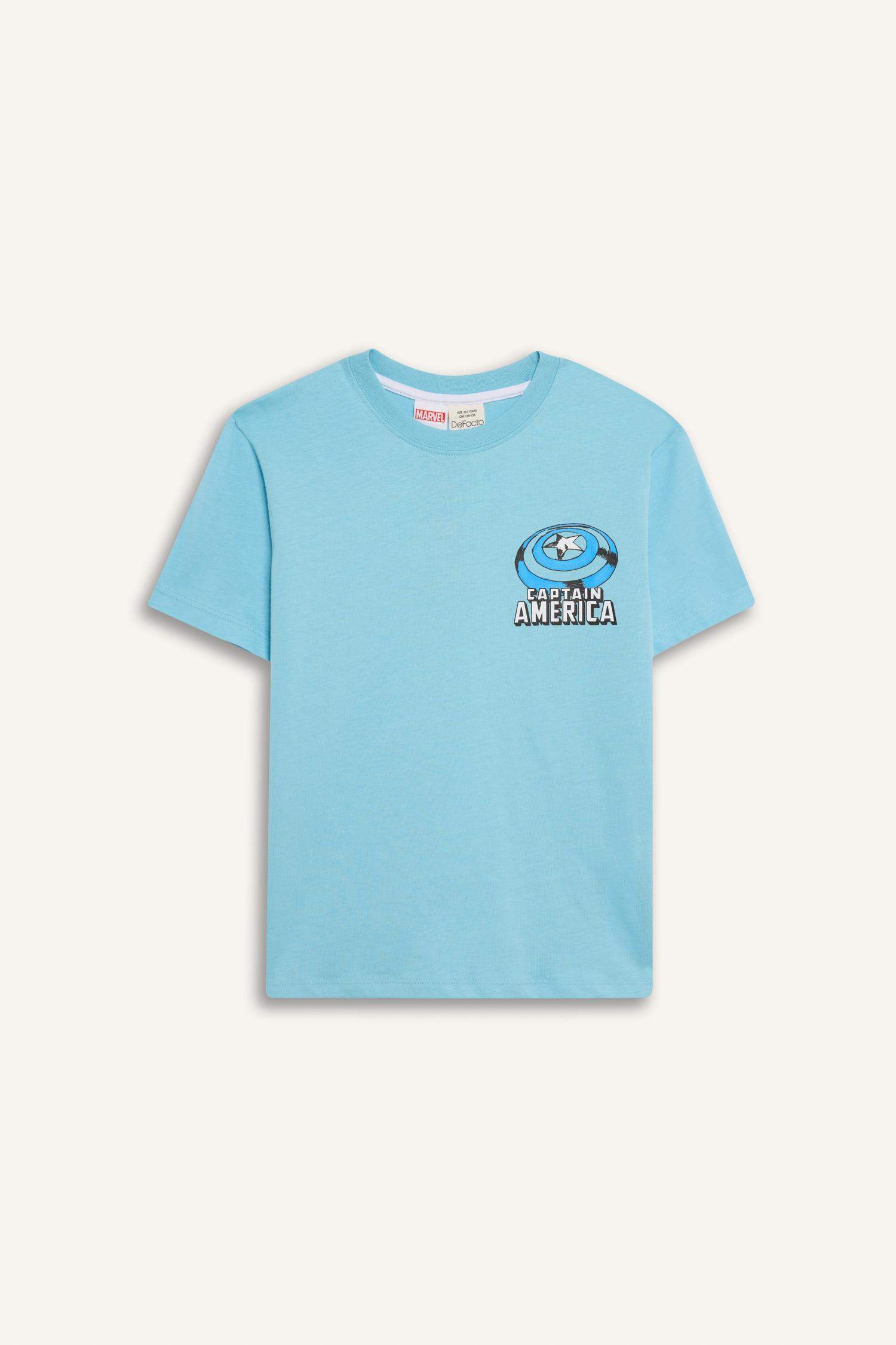 Футболка с круглым вырезом и лицензией Marvel Avengers для мальчиков
