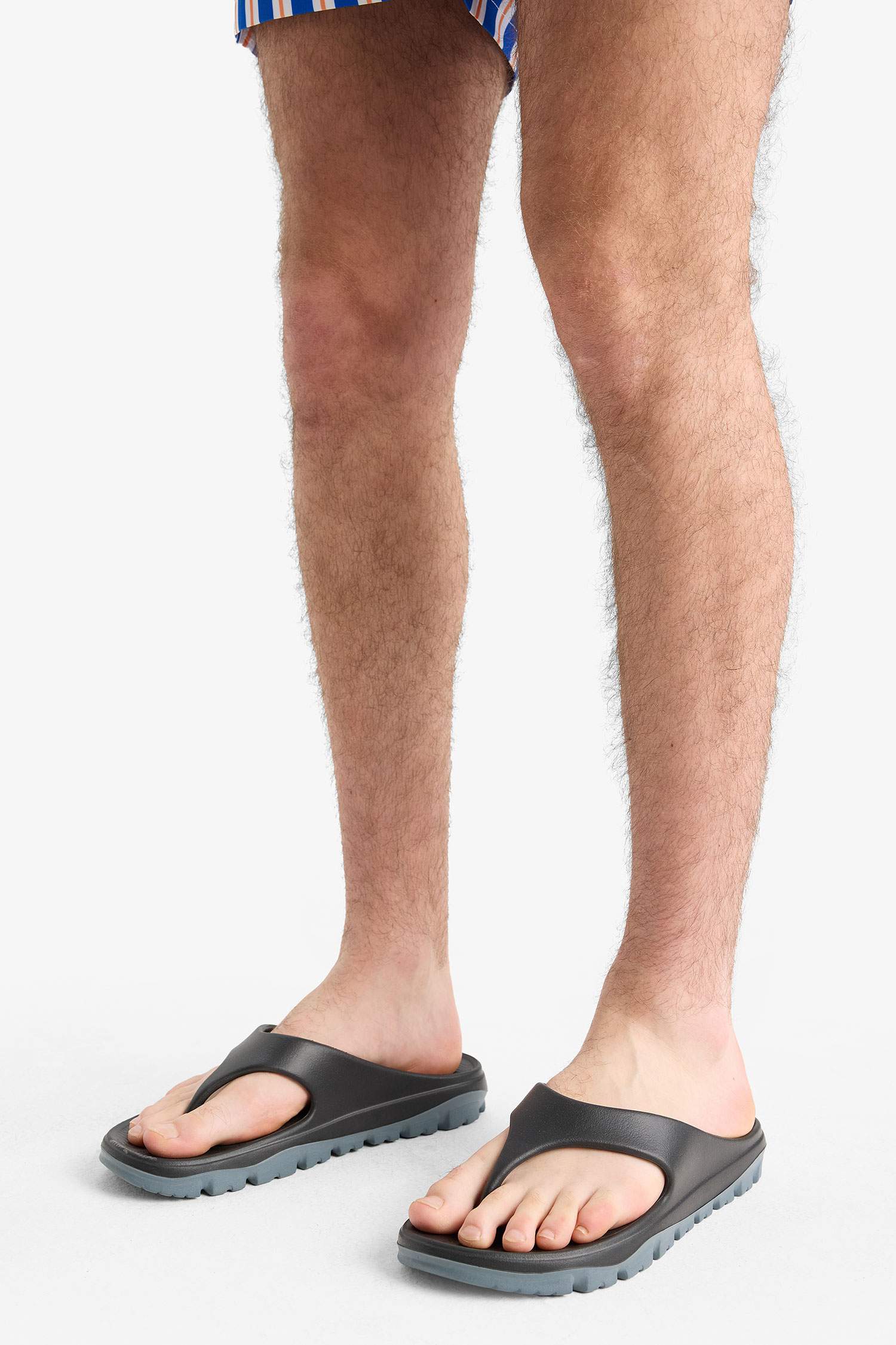 Man Flat Sole Eva Slippers