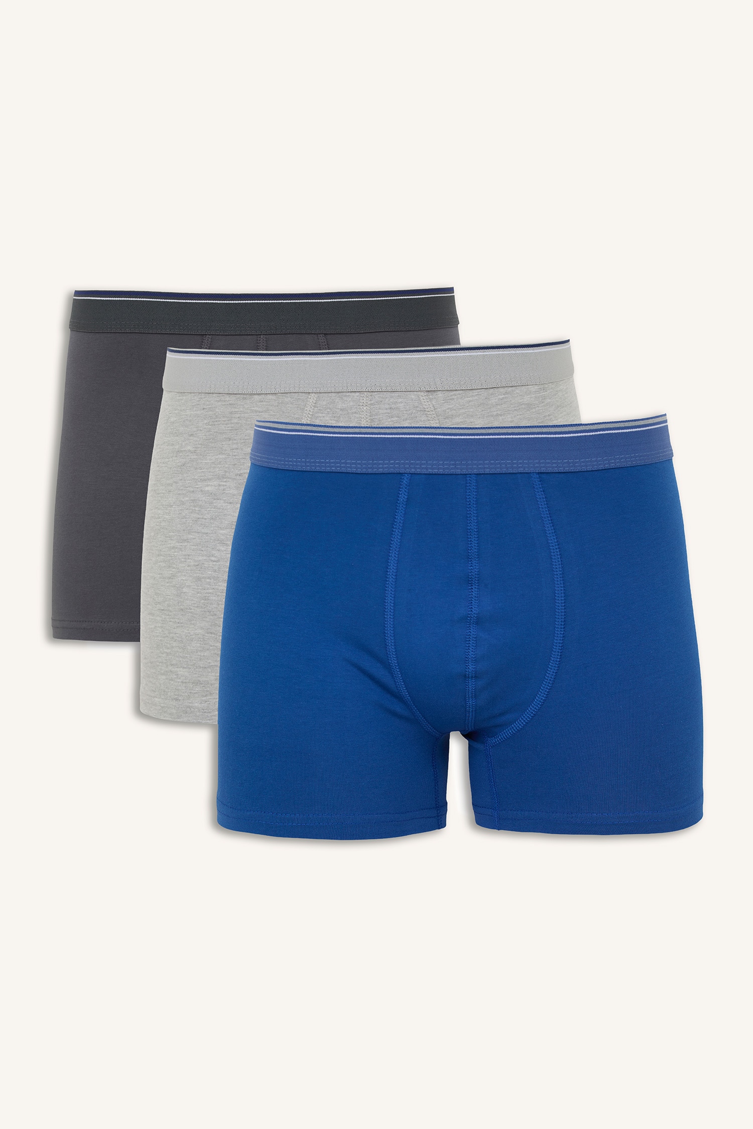 DeFacto Regular Fıt 3'lü Boxer