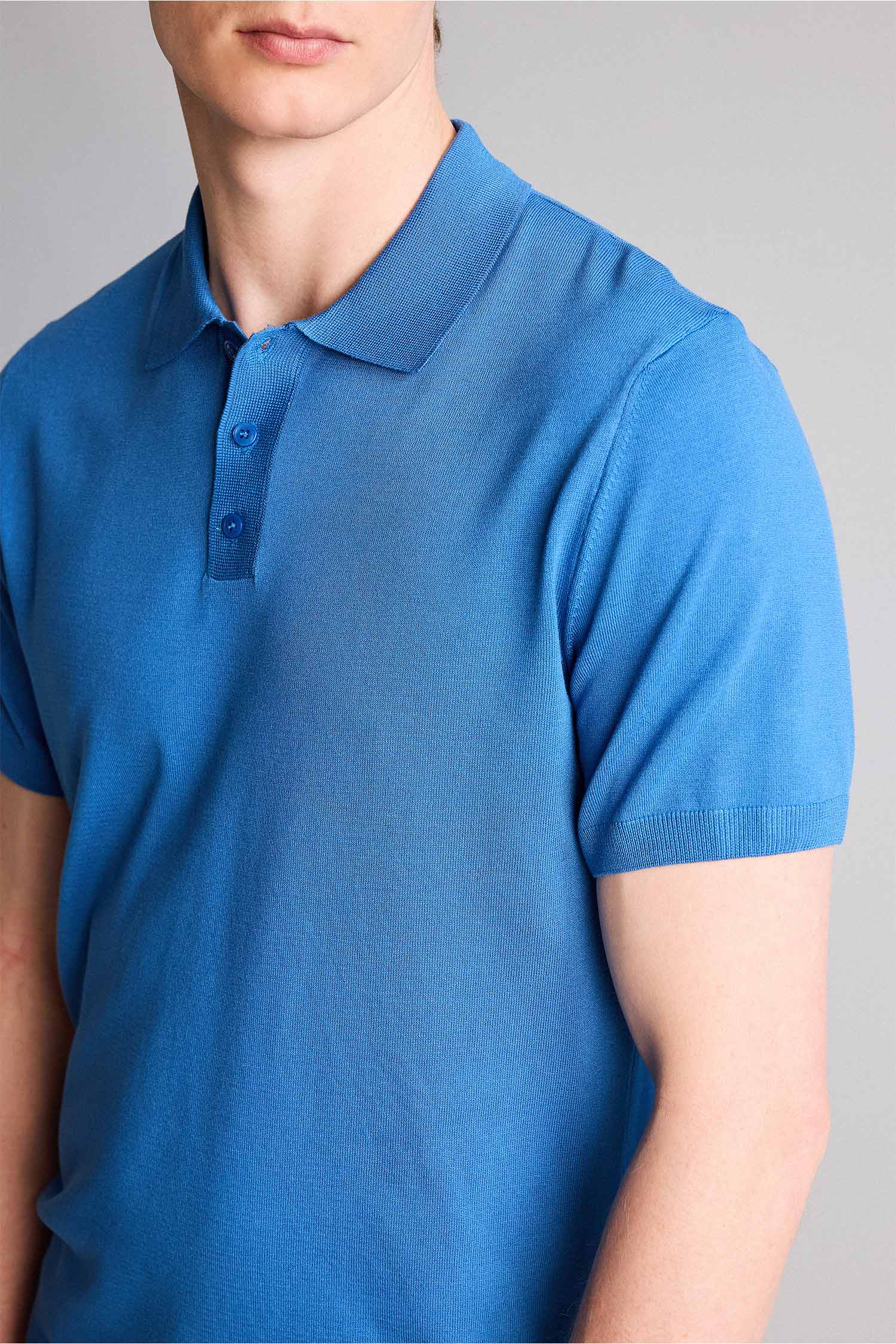 DeFacto Standart Fit Polo Yaka Kısa Kollu Triko Tişört görsel 4