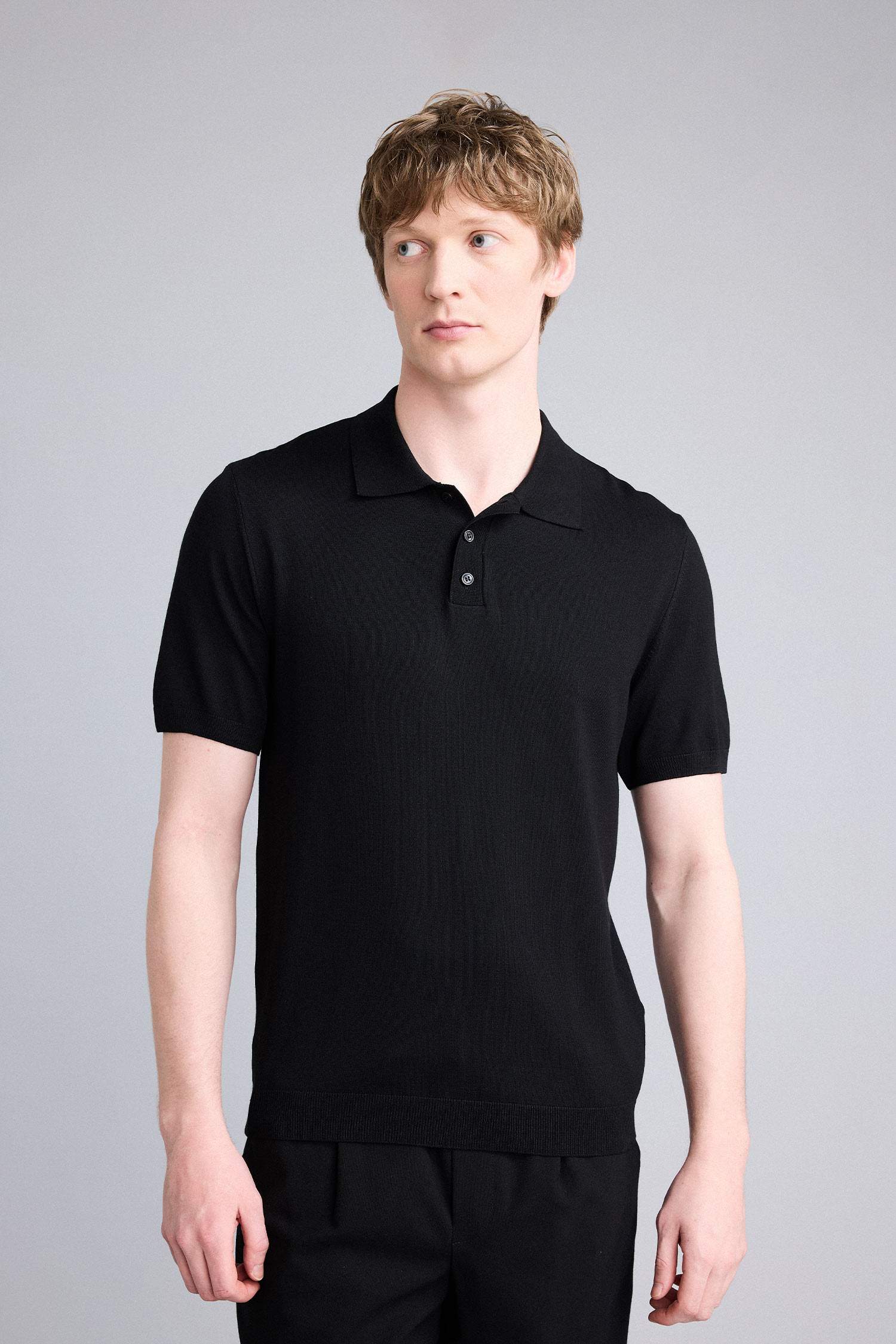Siyah Erkek Standart Fit Polo Tişört 3406609 | DeFacto