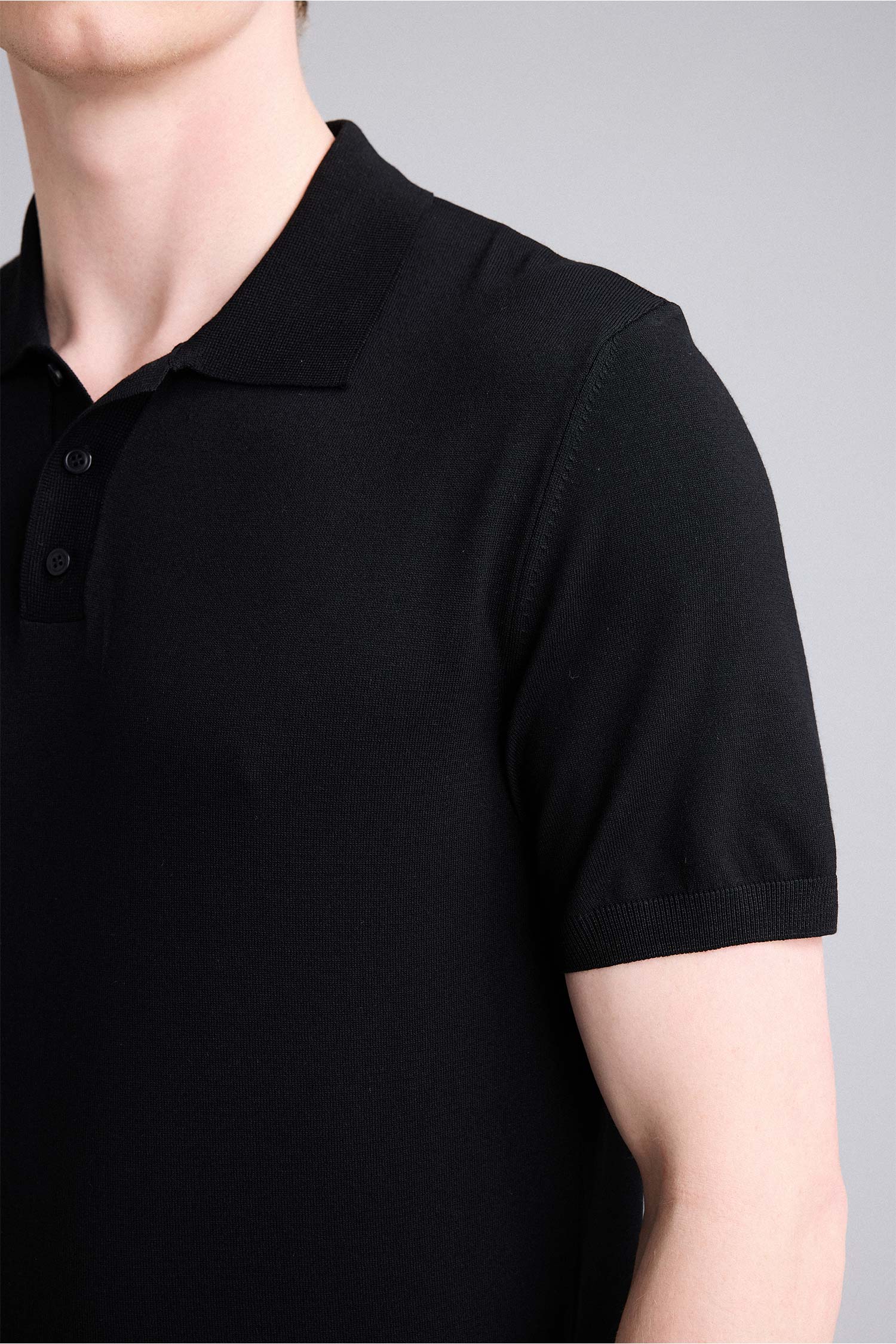 DeFacto Standart Fit Polo Yaka Kısa Kollu Triko Tişört görsel 4