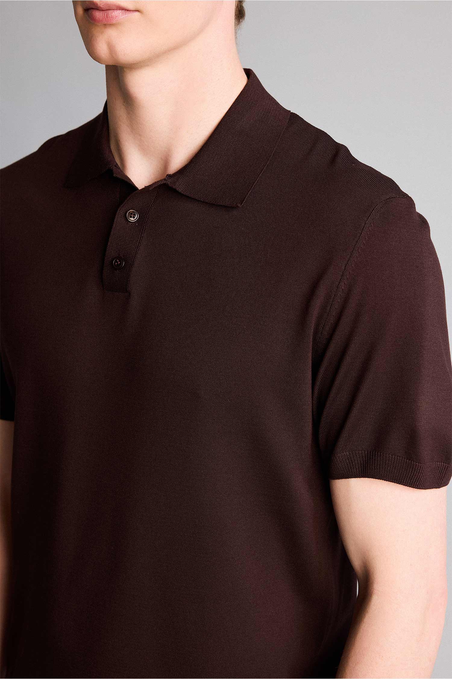 DeFacto Standart Fit Polo Yaka Kısa Kollu Triko Tişört görsel 4