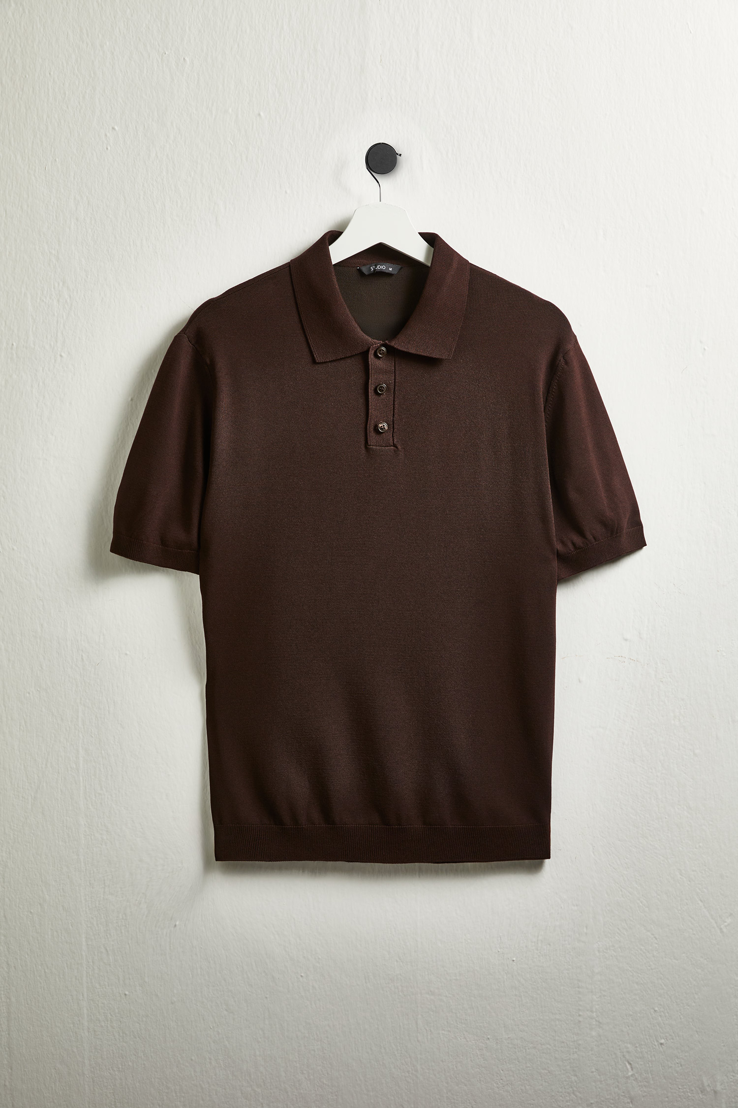 DeFacto Standart Fit Polo Yaka Kısa Kollu Triko Tişört görsel 6