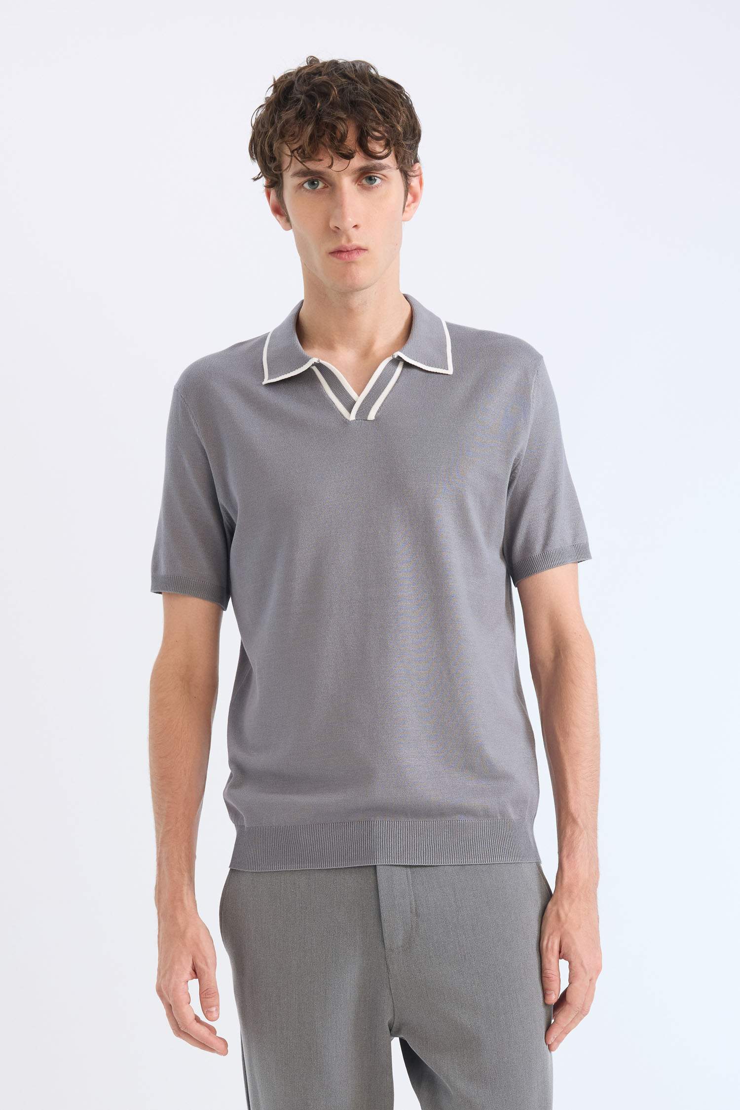 поло жаға трикотаж Поло