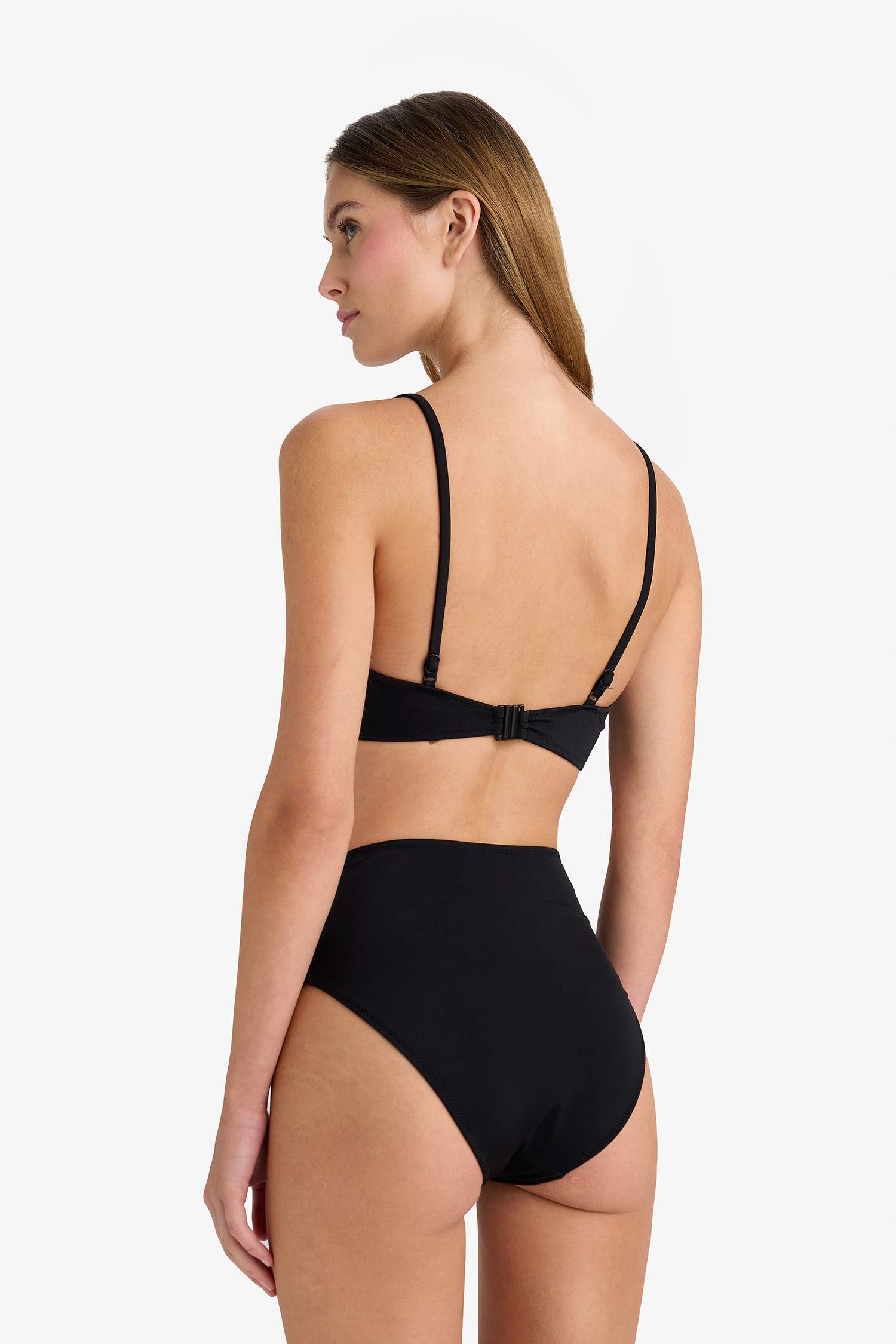 Regular Fit Nakışlı Bikini Altı-Fall in Love