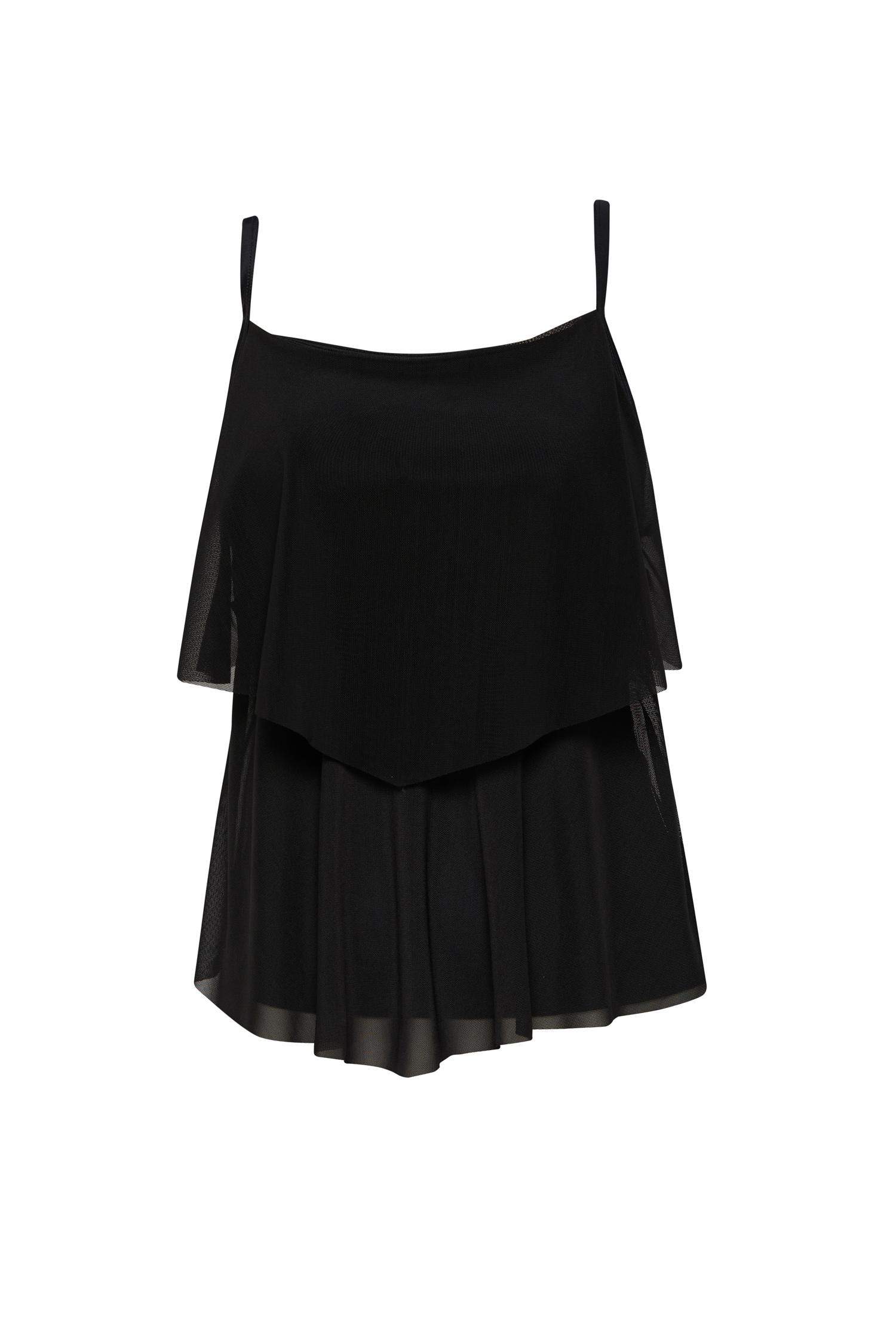 Regular Fit Tül Tankini-Fall in Love