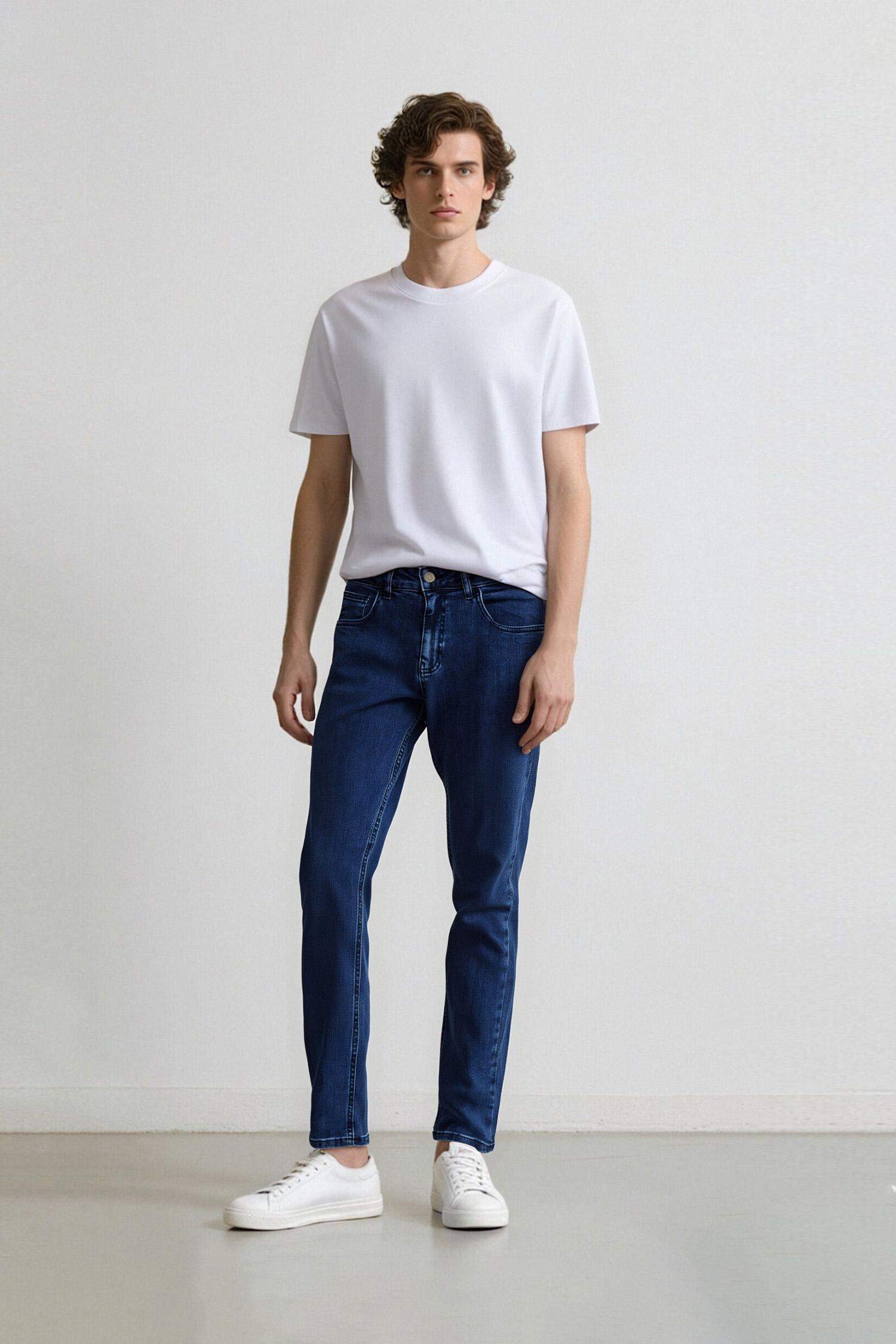 Sergio Regular Fit Normal Kalıp Normal Bel Boru Paça Jean Pantolon