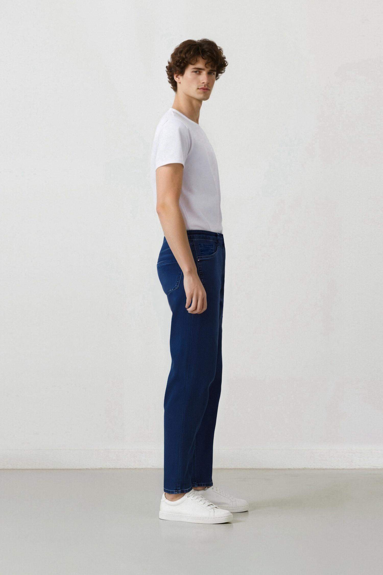 Sergio Regular Fit Normal Kalıp Normal Bel Boru Paça Jean Pantolon