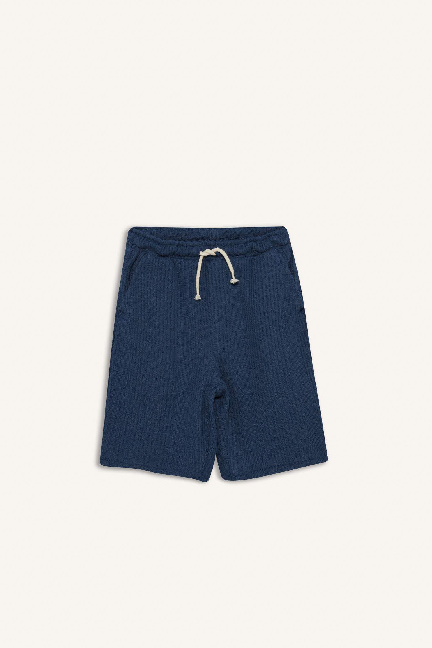 Erkek Çocuk Beli Lastikli Şort