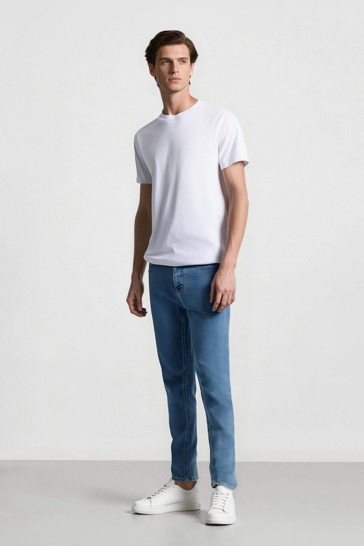 Sergio Regular Fit Normal Kalıp Normal Bel Boru Paça Jean Pantolon