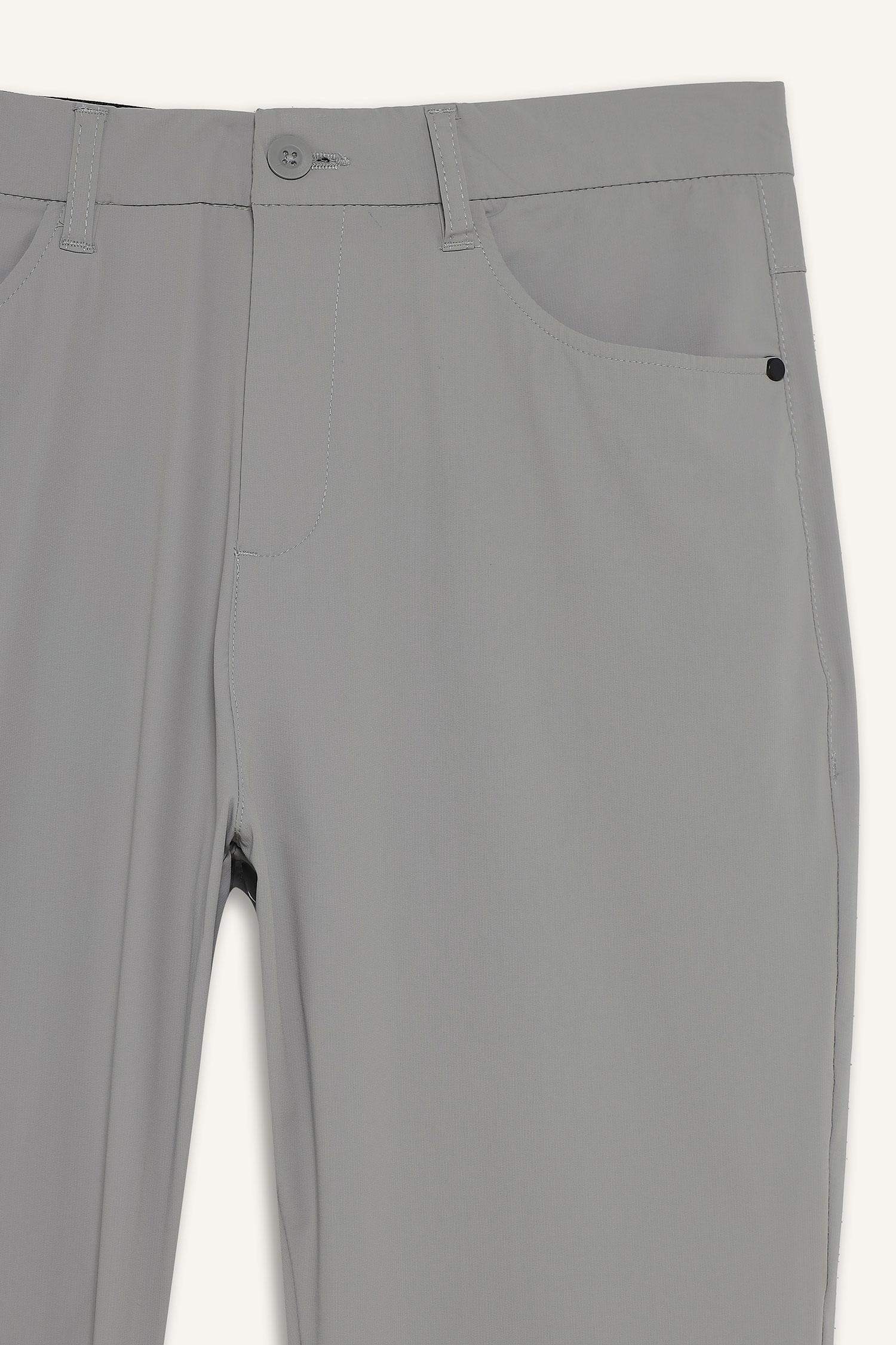 بنطرون رياضي منسوج سليم فيت ستاندارت من DeFactoFit