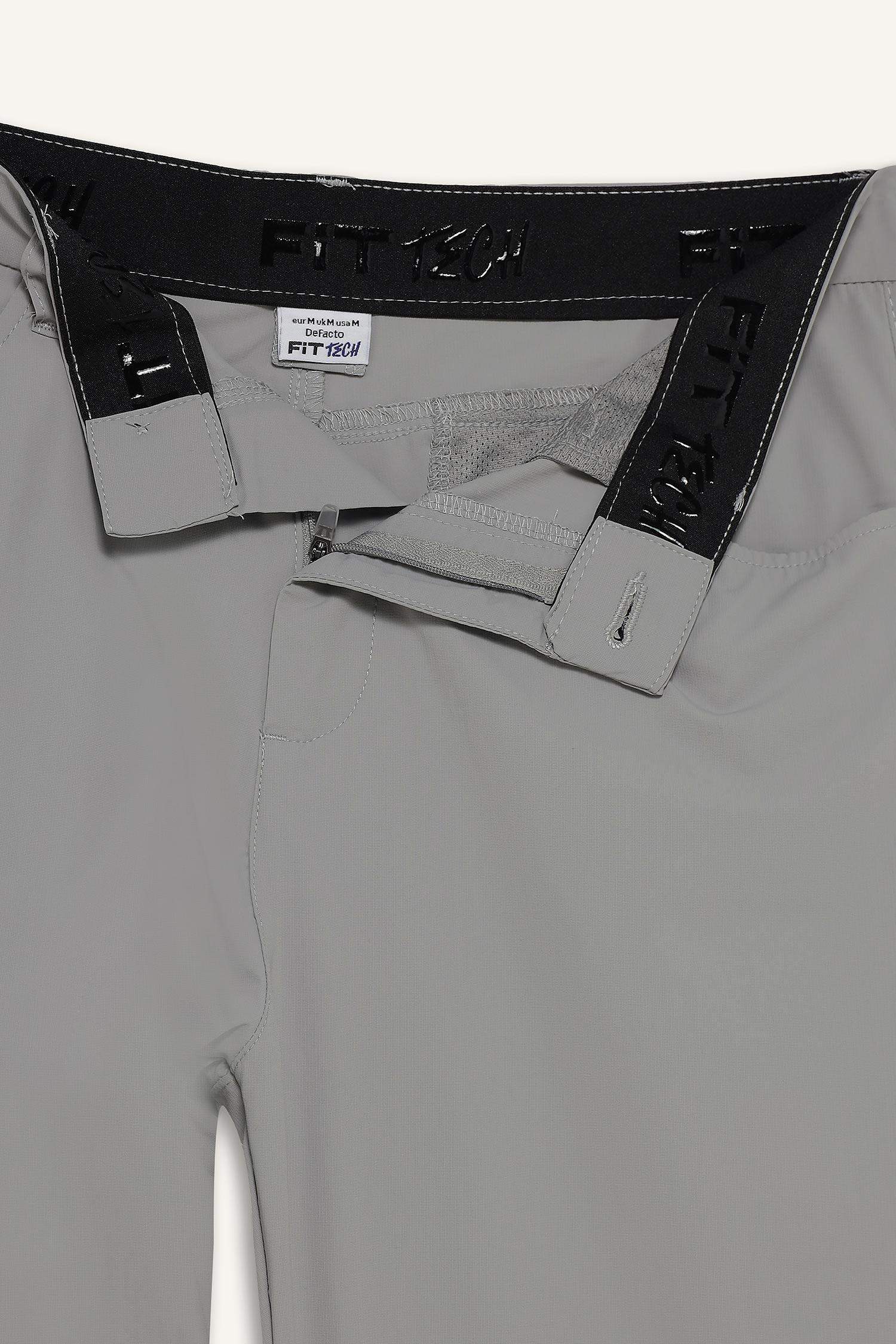 بنطرون رياضي منسوج سليم فيت ستاندارت من DeFactoFit