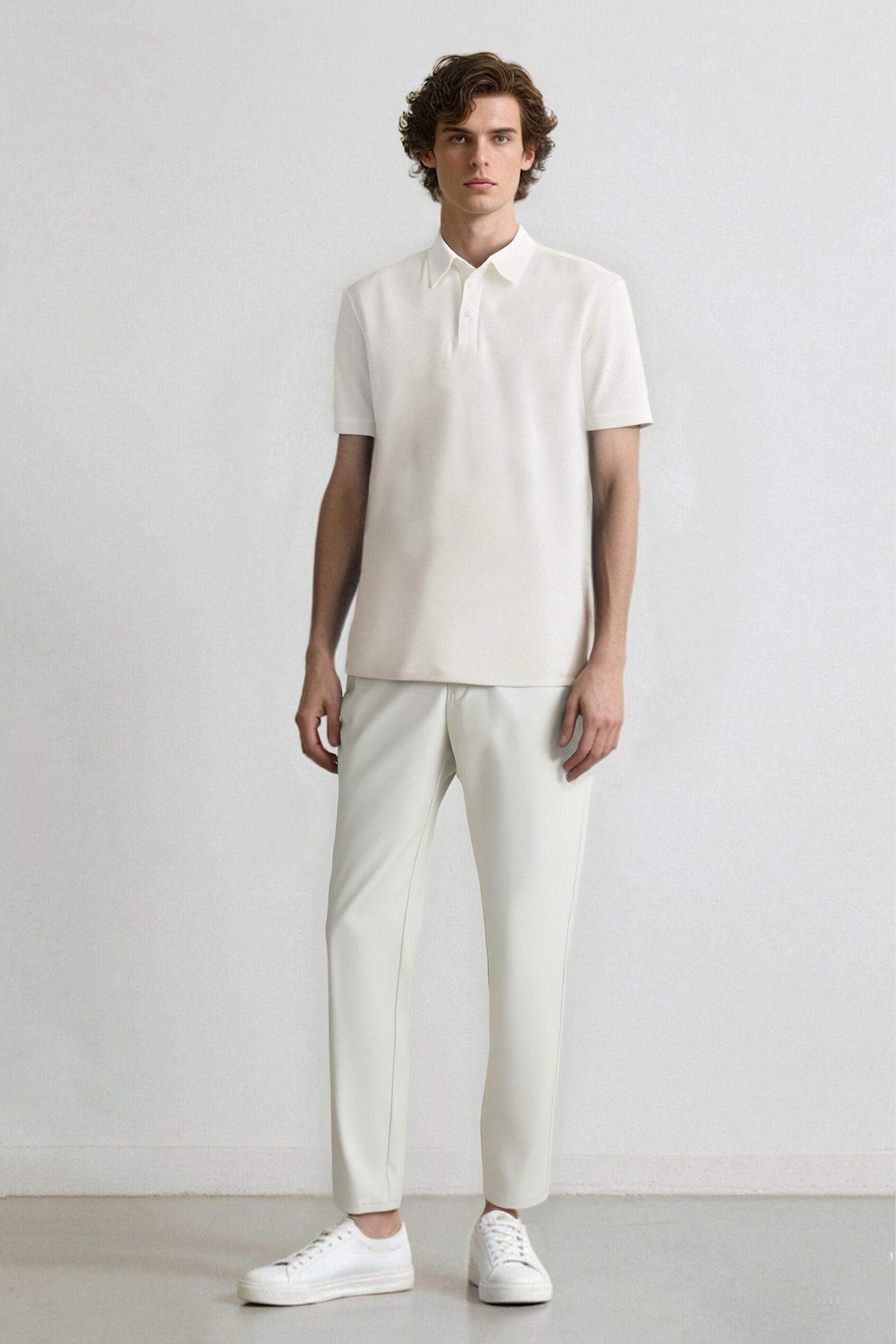 DeFactoFit Slim Fit Dar Kesim Standart Paça Esnek Multifonksiyonel Dokuma Sporcu Pantolon