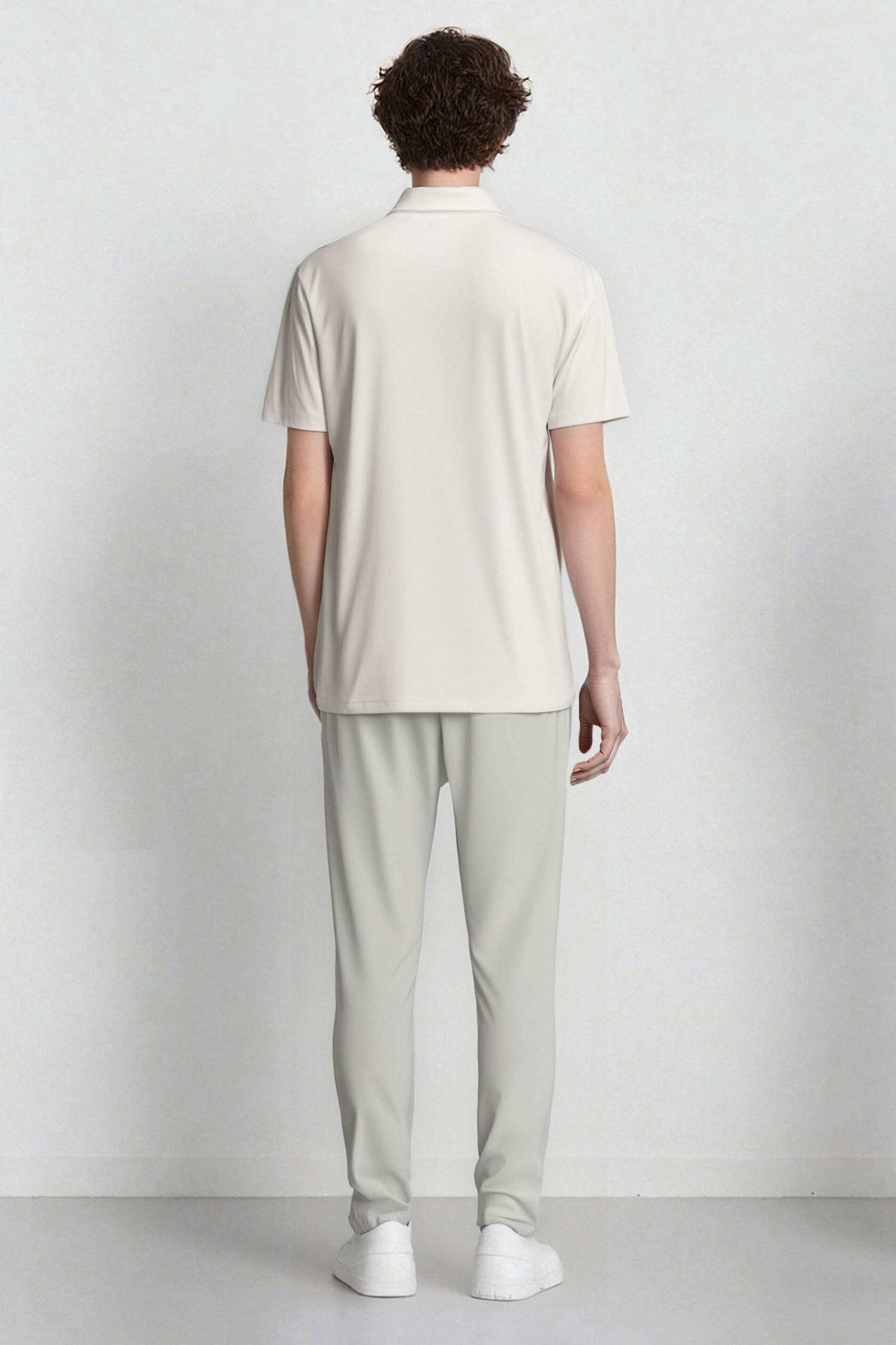 Slim Fit Dar Kesim Standart Paça Esnek Multifonksiyonel Dokuma Sporcu Pantolon