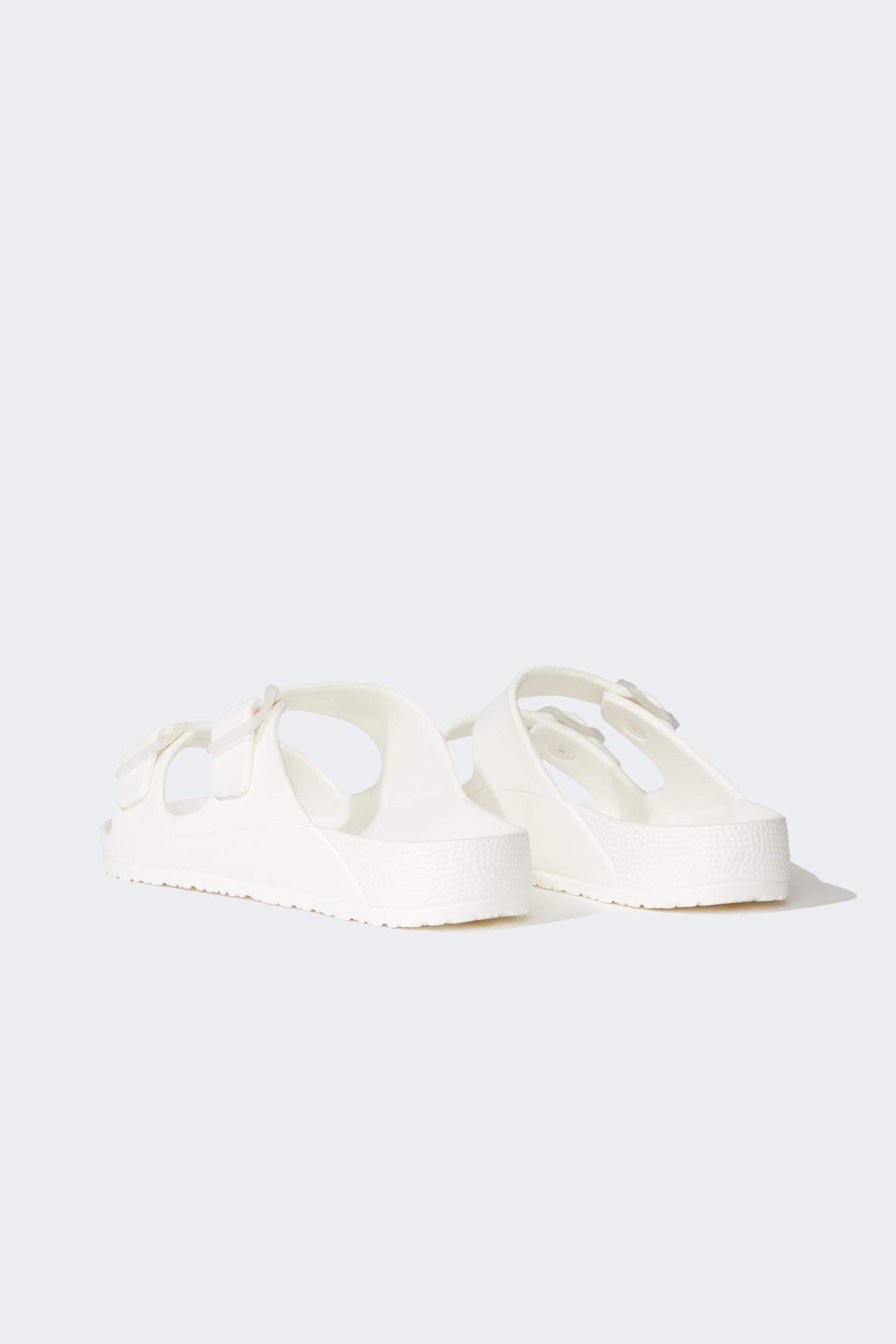 شبشب رجالي إيفا بكعب مسطح بشريط مزدوج