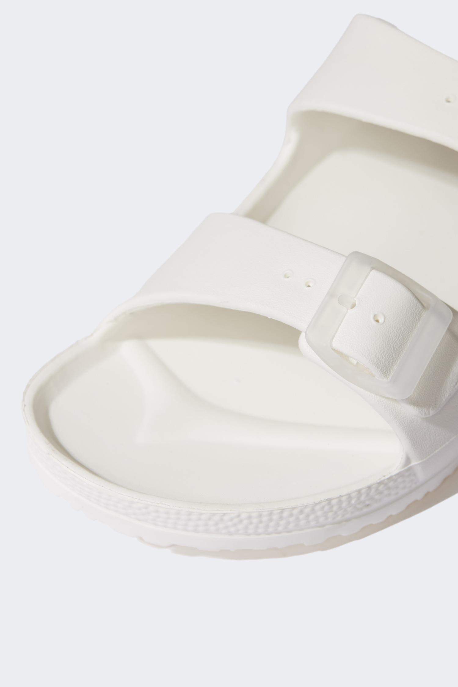 شبشب رجالي إيفا بكعب مسطح بشريط مزدوج