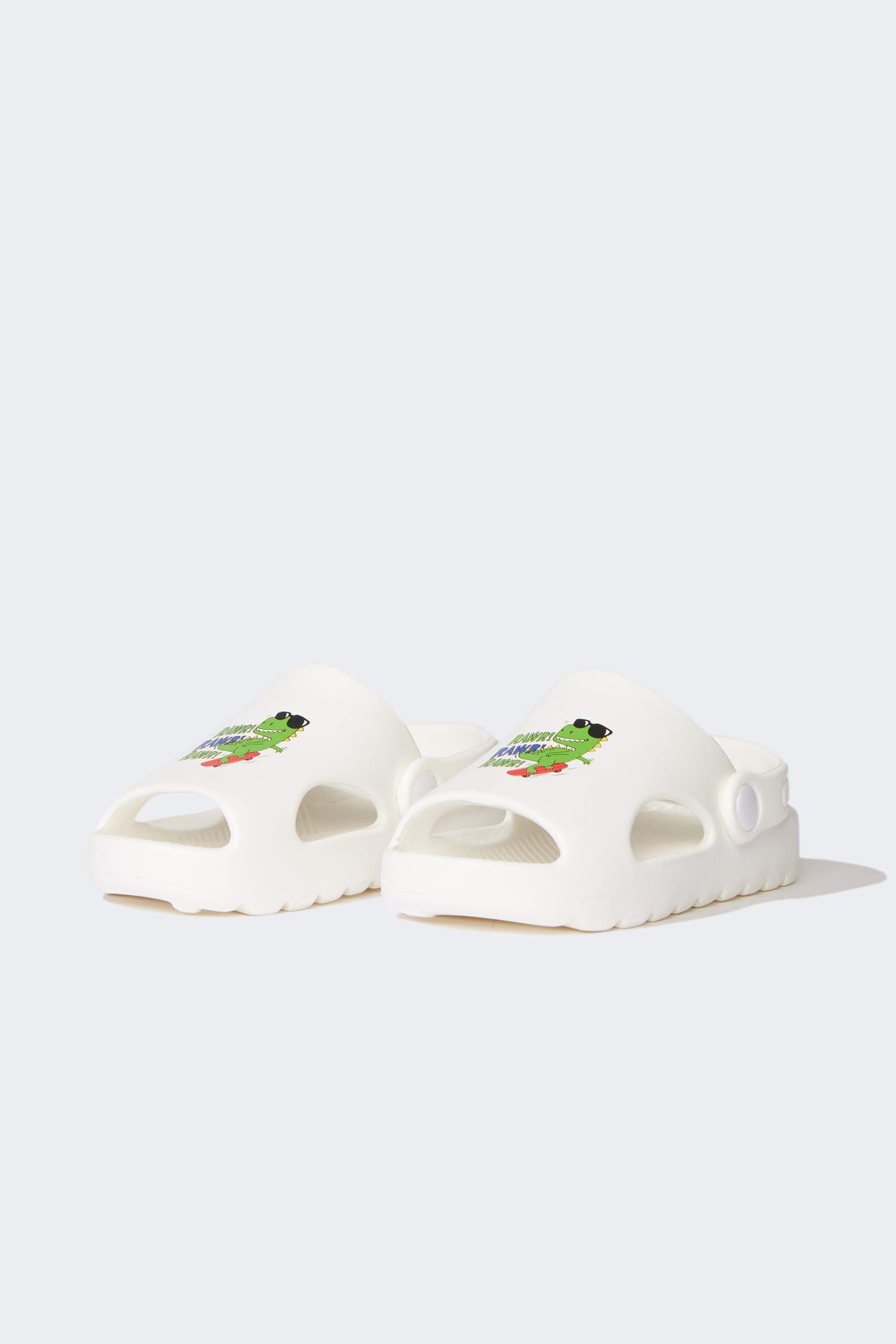 Boy Single Banded Flat Sole Eva Slippers