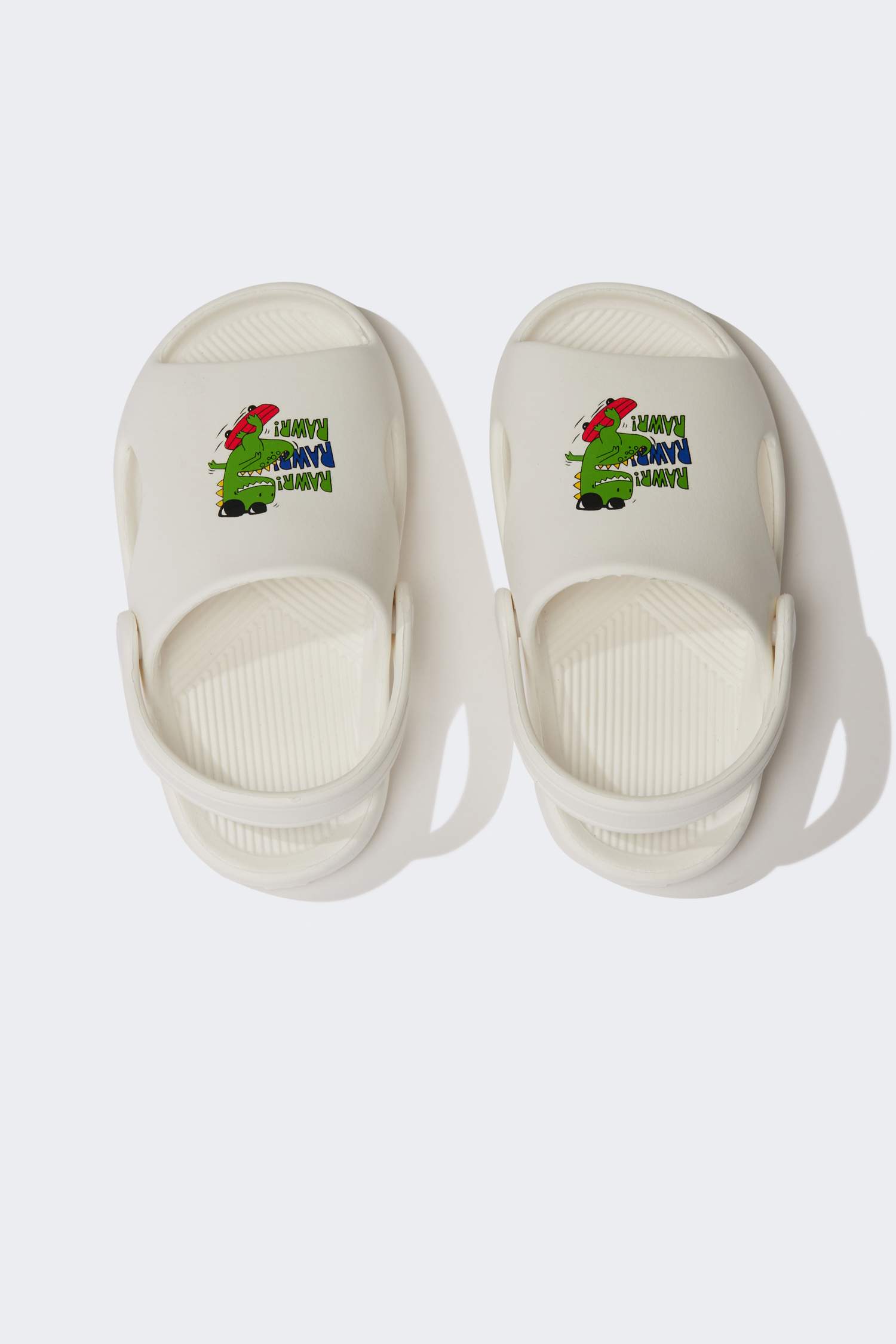 Boy Single Banded Flat Sole Eva Slippers